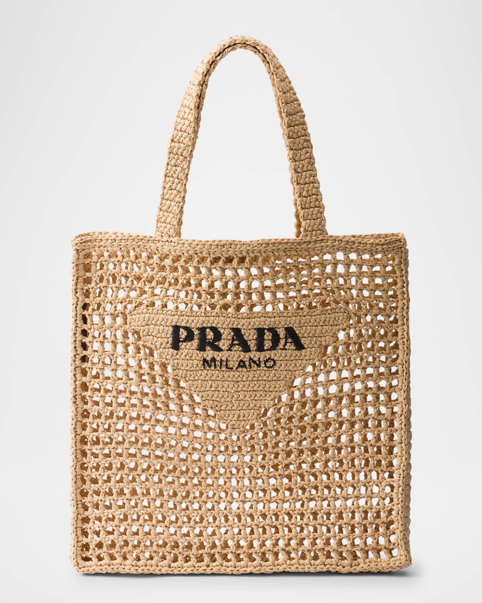 Logo Crochet Tote Bag Product Image