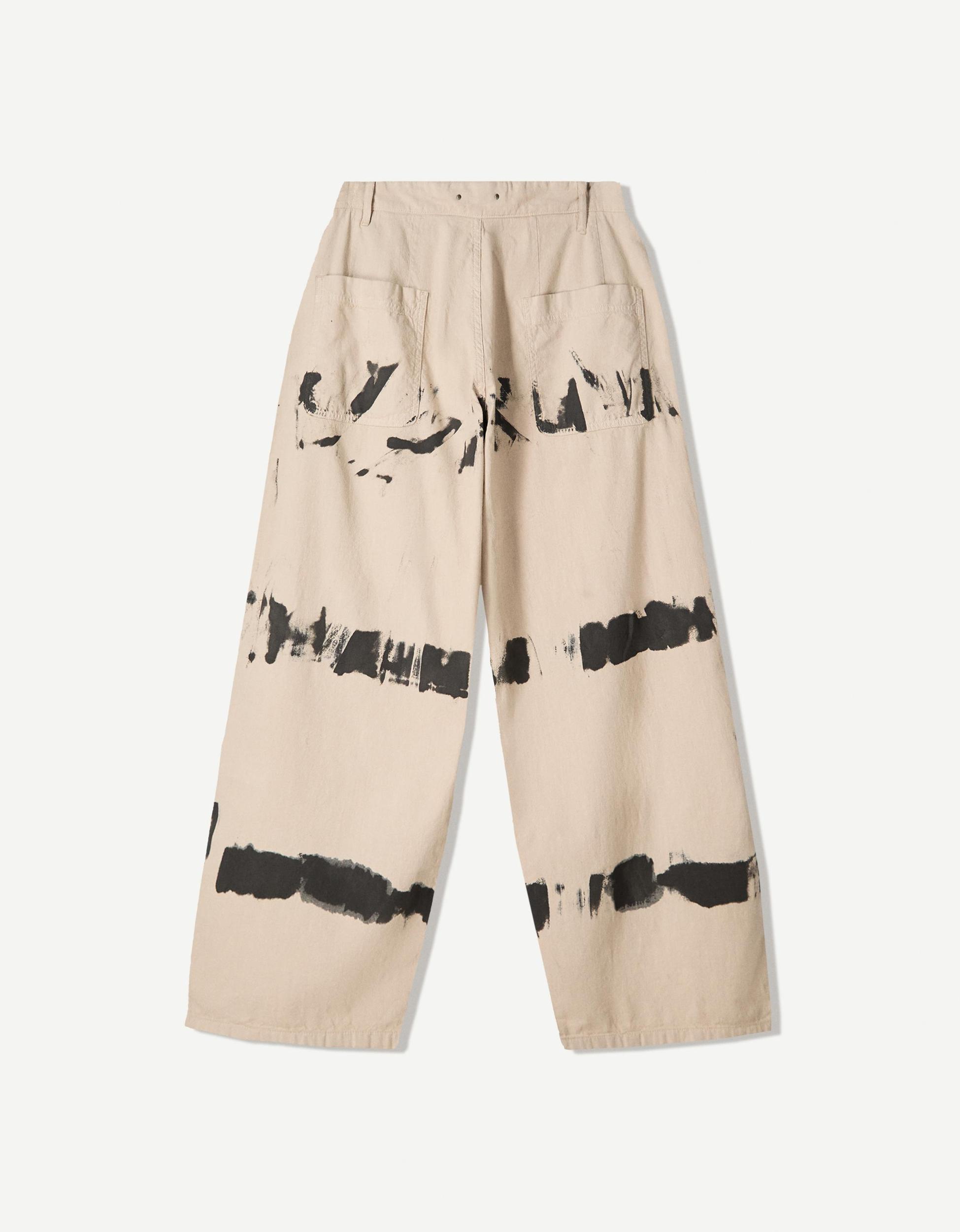 Super baggy tie-dye pants Product Image