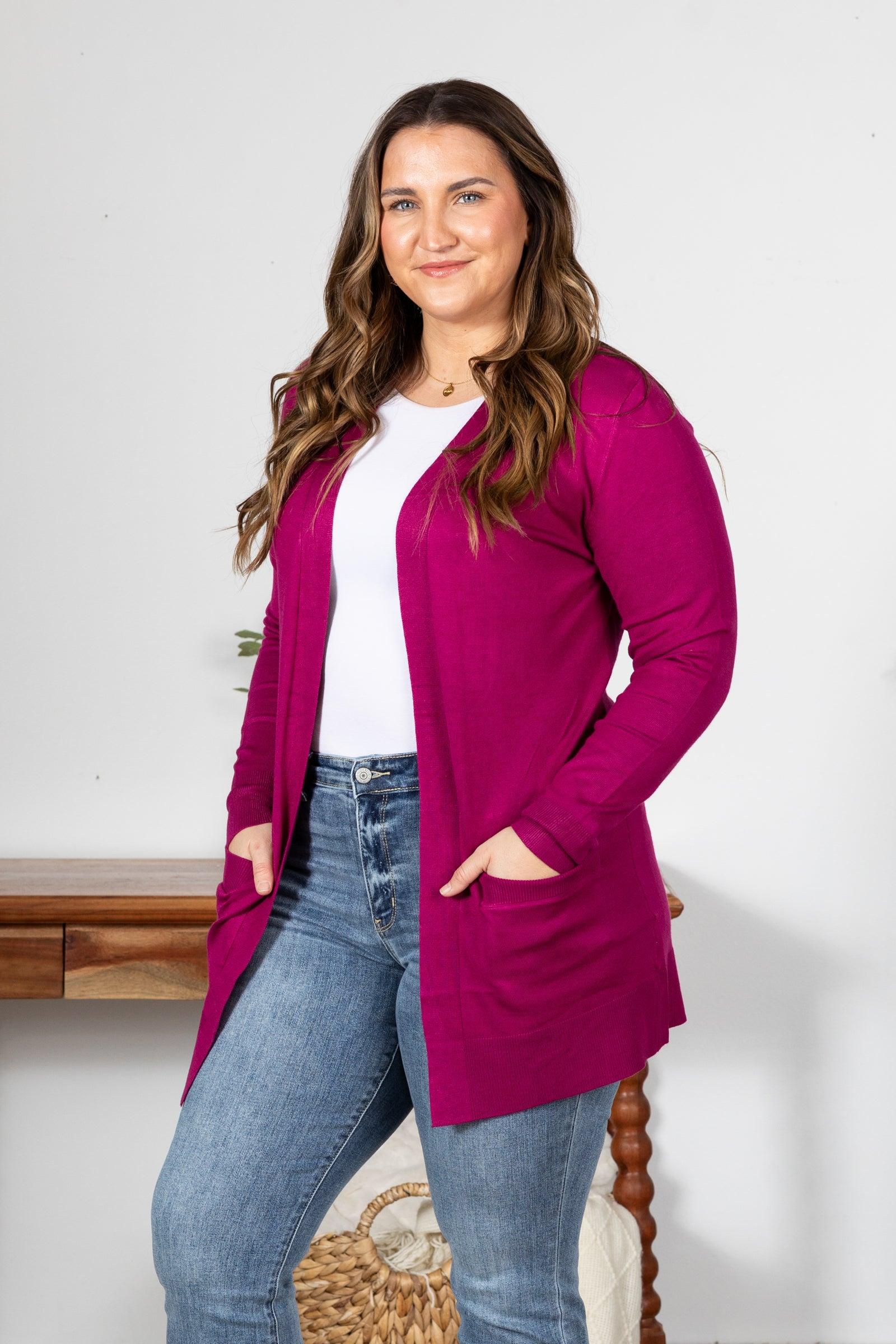 Lightweight Mid Length Cardigan Product Image