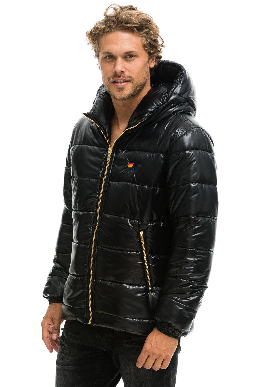 BOLT LUXE TREKKER JACKET - GLOSSY BLACK Male Product Image