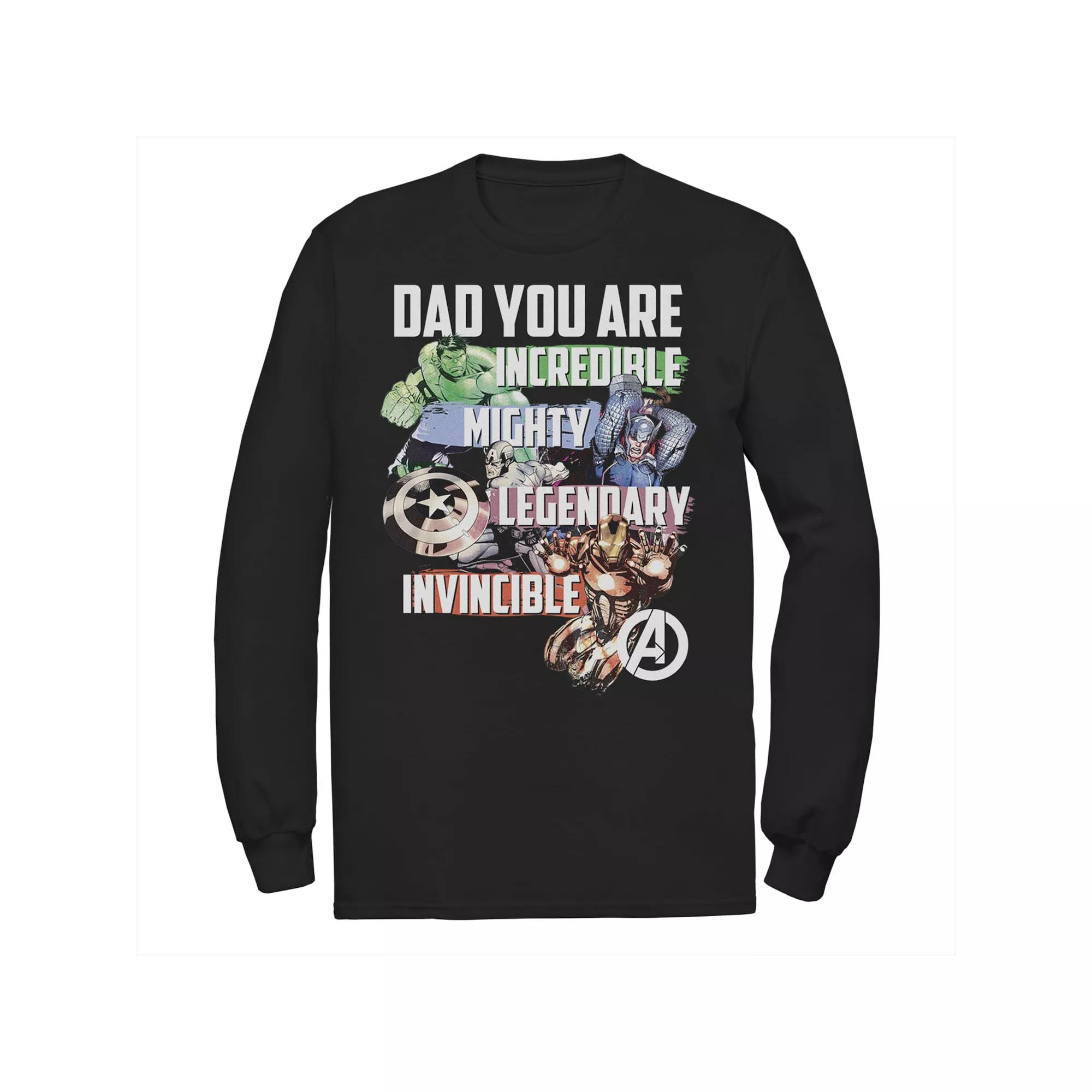 Men's Marvel Avengers Dad You Are Incredible Tee,  Product Image