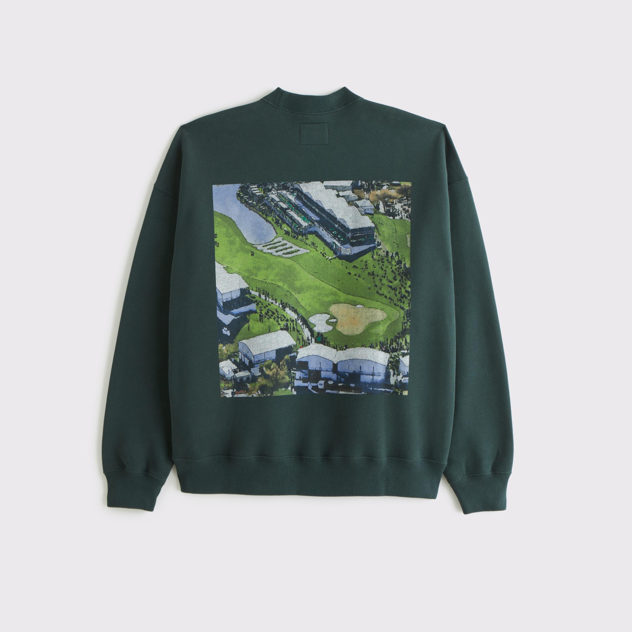 WM Phoenix Open Graphic Crew Sweatshirt Product Image