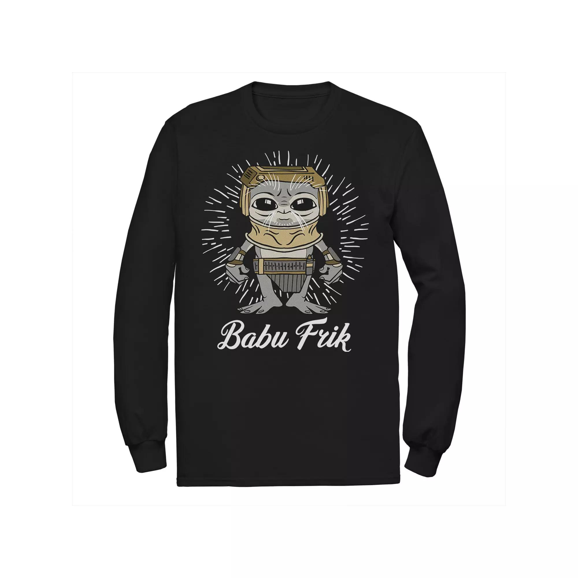 Men's Star Wars: The Rise Of Skywalker Babu Frik Simple Cartoon Tee,  Product Image