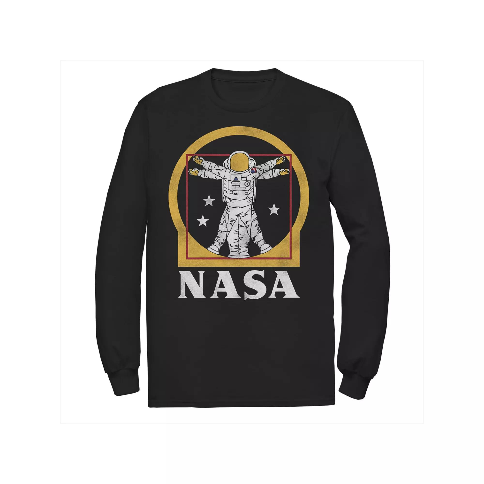 Men's Rugrats Reptar Rules Long Sleeve Tee, Size: Large, Blue Product Image