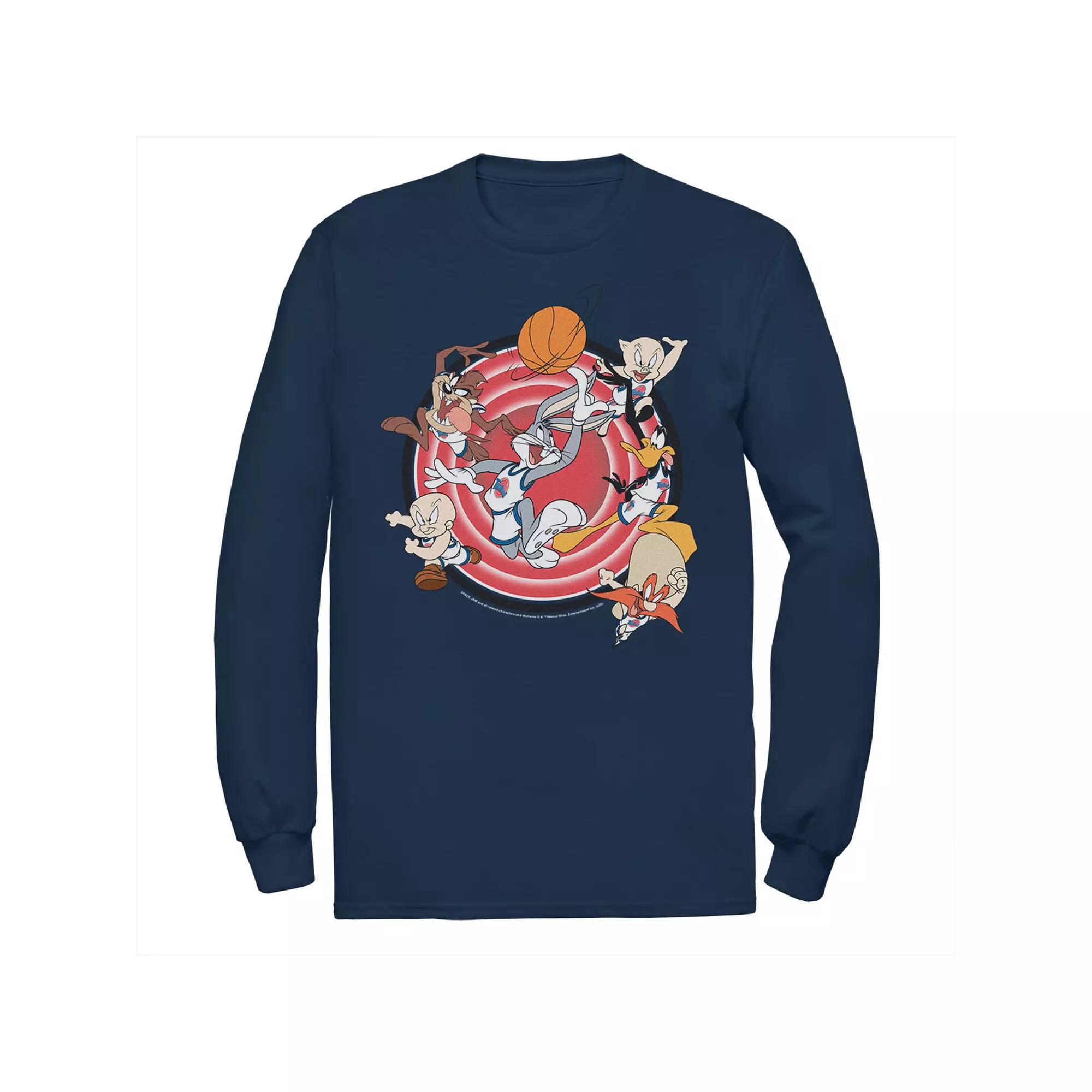 Men's Looney Tunes Space Jam Group Shot Leap Tee,  Product Image