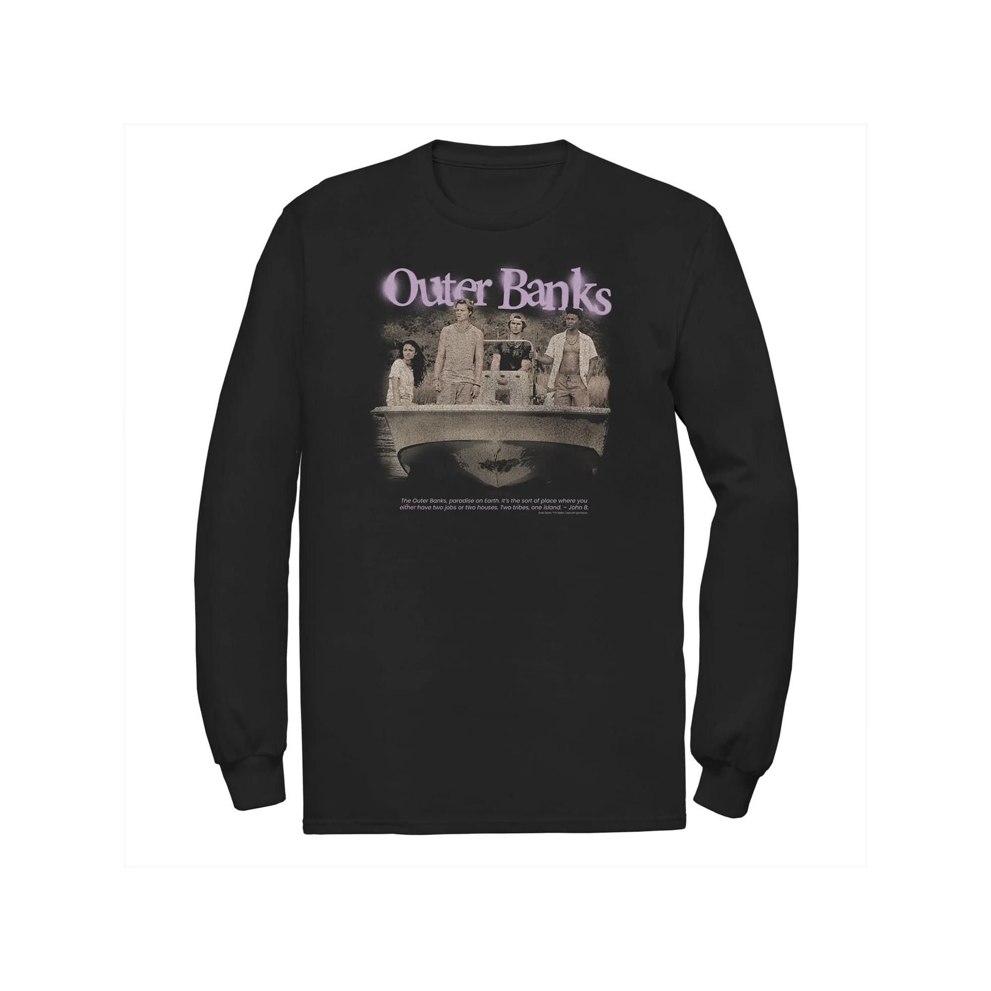 Big & Tall Outer Banks Group Shot Spray Paint Logo Tee, Boy's,  Product Image