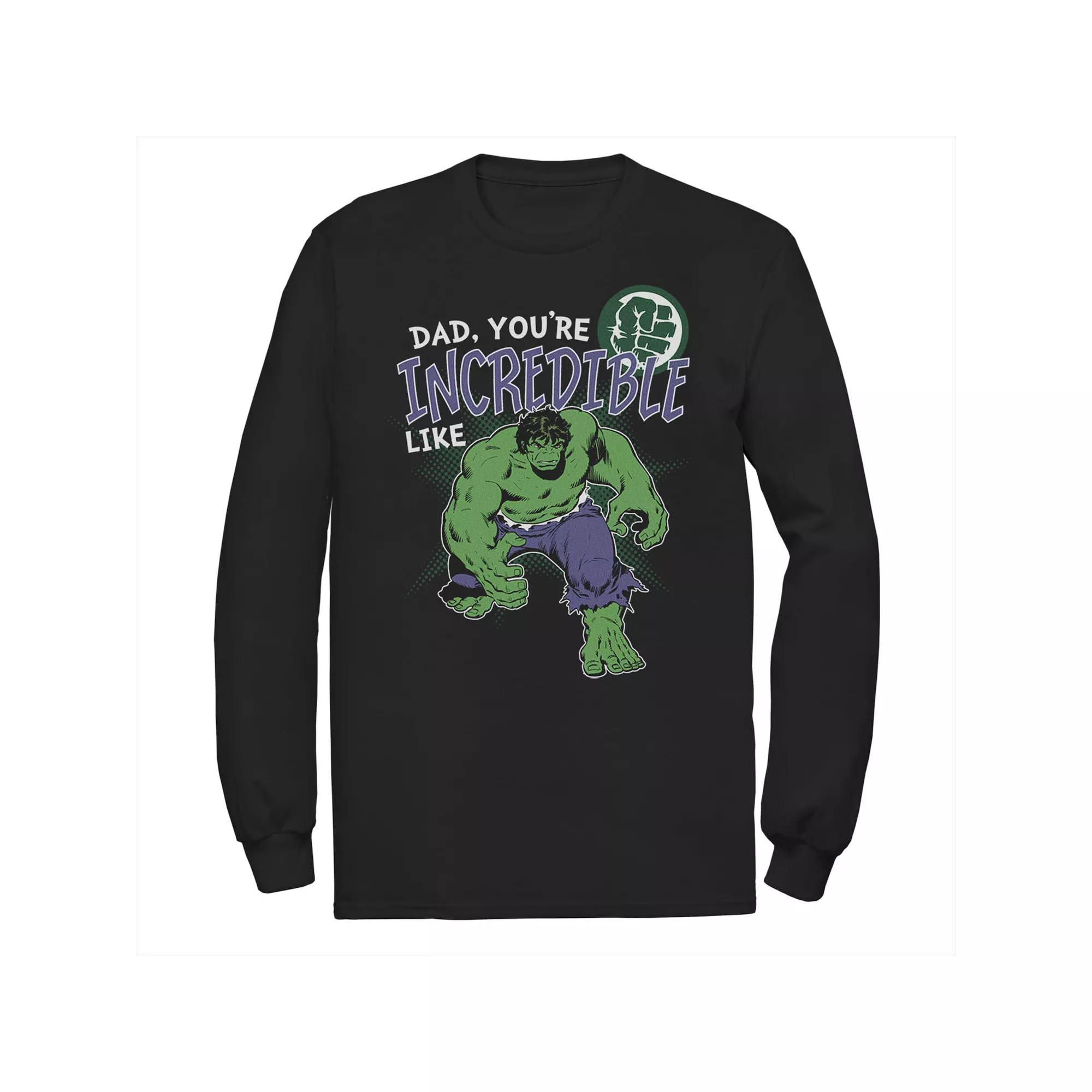 Disney's Lilo & Stitch Men's Christmas Sweater Stitch Long Sleeve Tee, Size: XXL, Blue Product Image