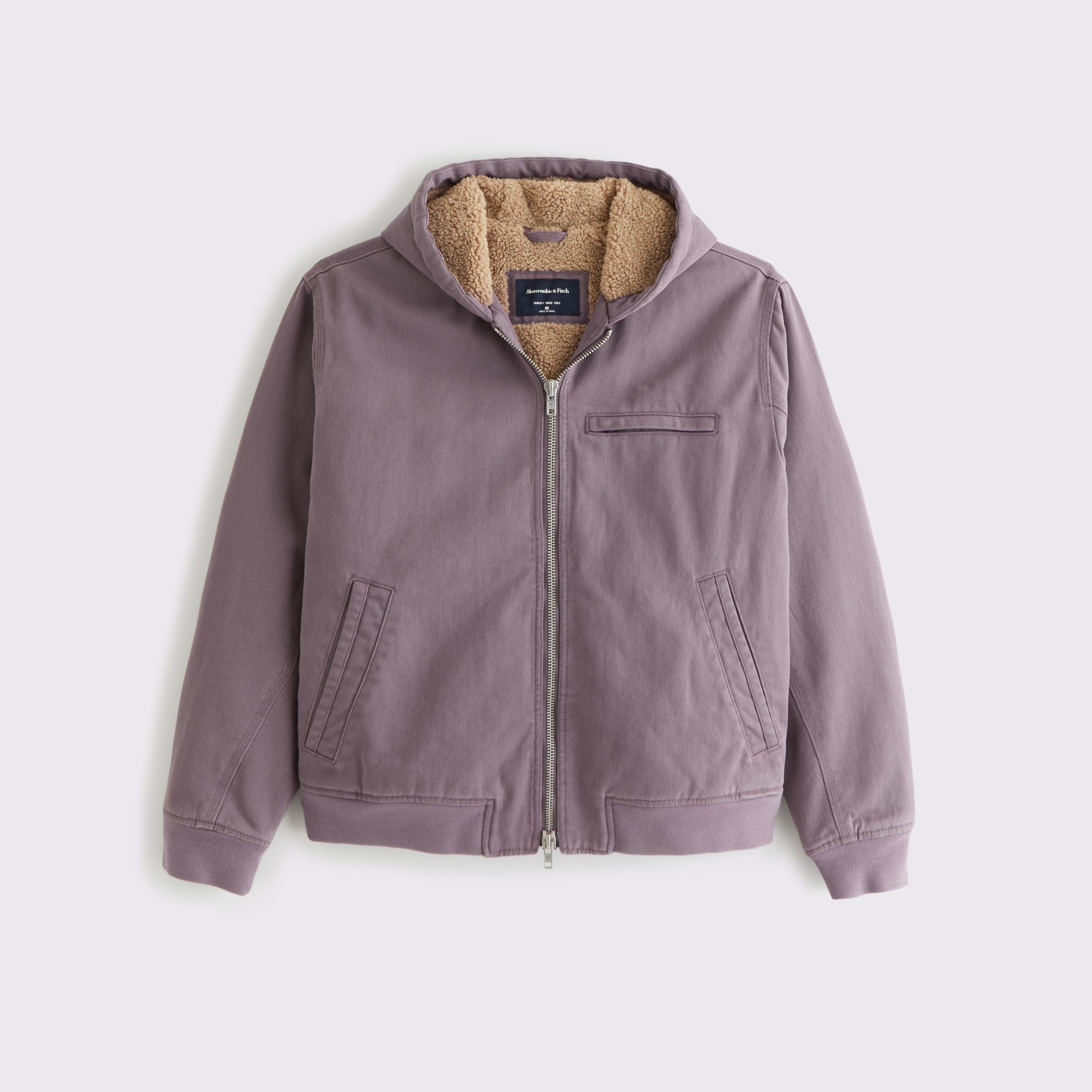 Hooded Workwear Bomber Jacket Product Image