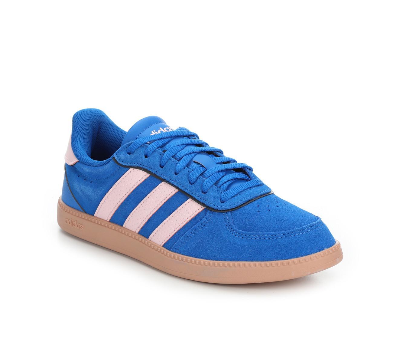 Women's Adidas Breaknet Suede Sneakers Product Image