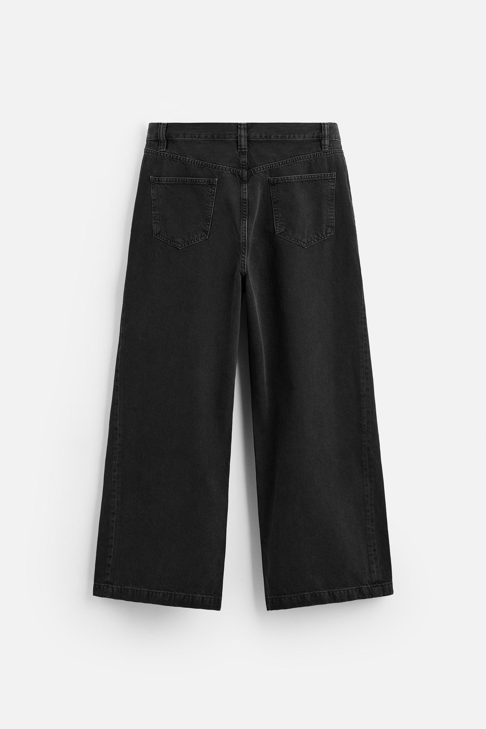 PLEATED BAGGY JEANS Product Image