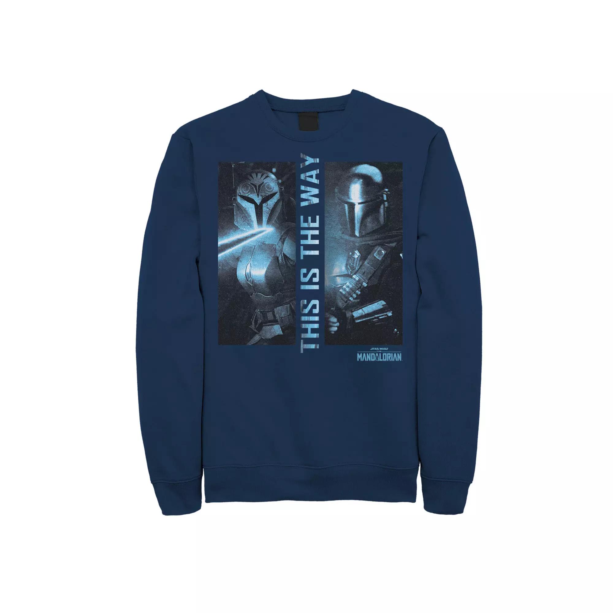 Disney's The Mandalorian Men's This Is The Way Scene Fleece,  Product Image