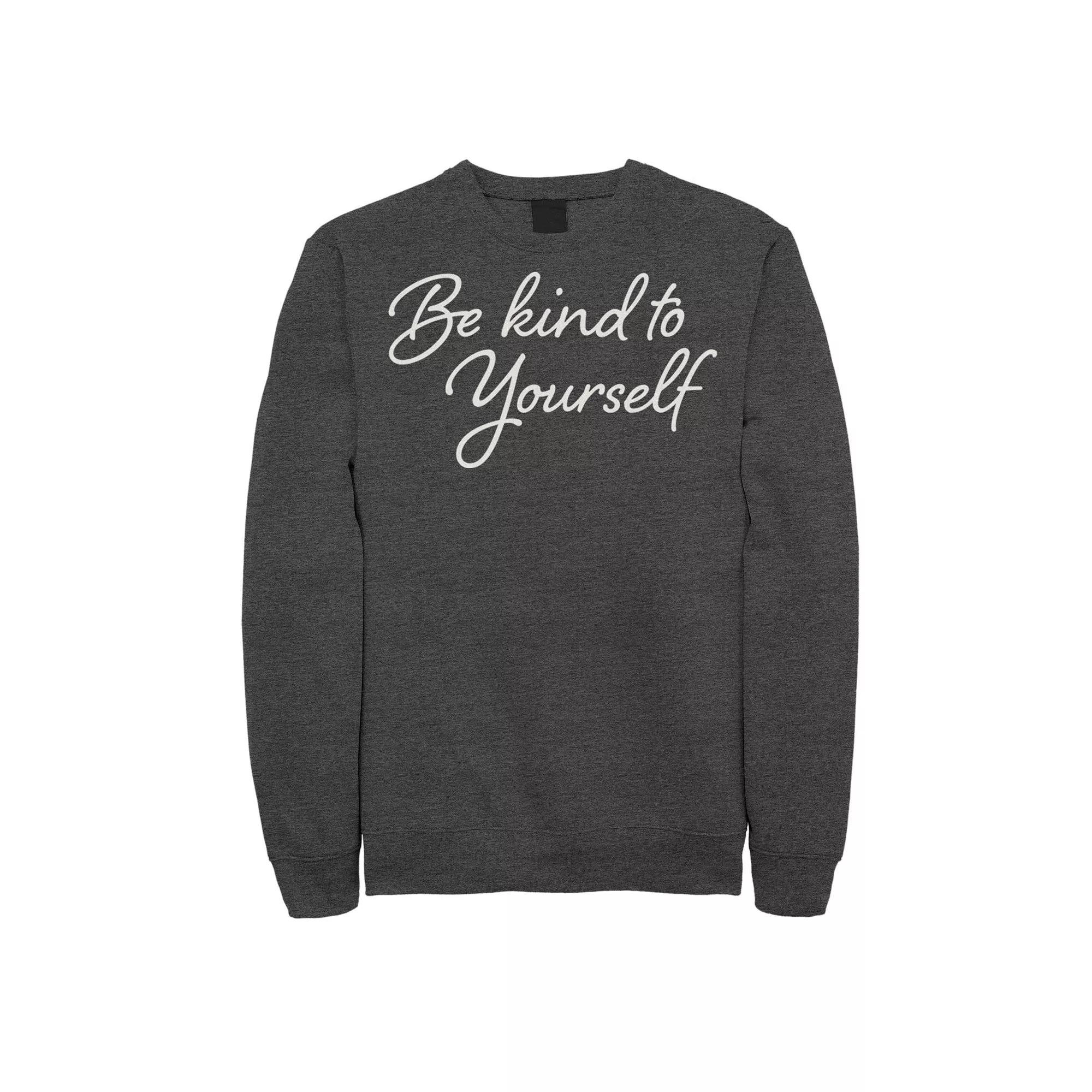 Men's Fifth Sun Kind To Yourself Script Sweatshirt,  Product Image
