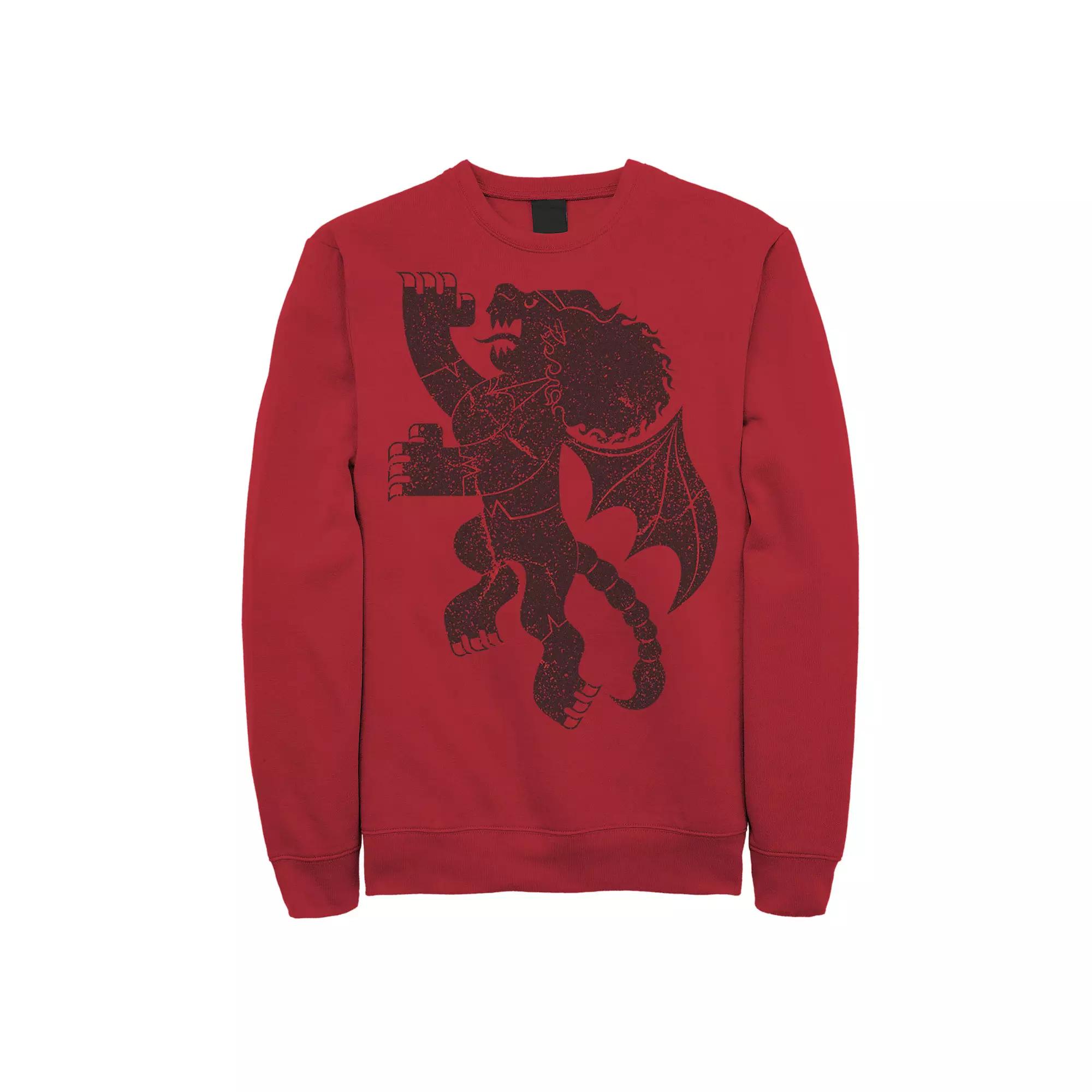 Men's Jurassic Park Classic Fossil Build Up Logo Sweatshirt,  Product Image