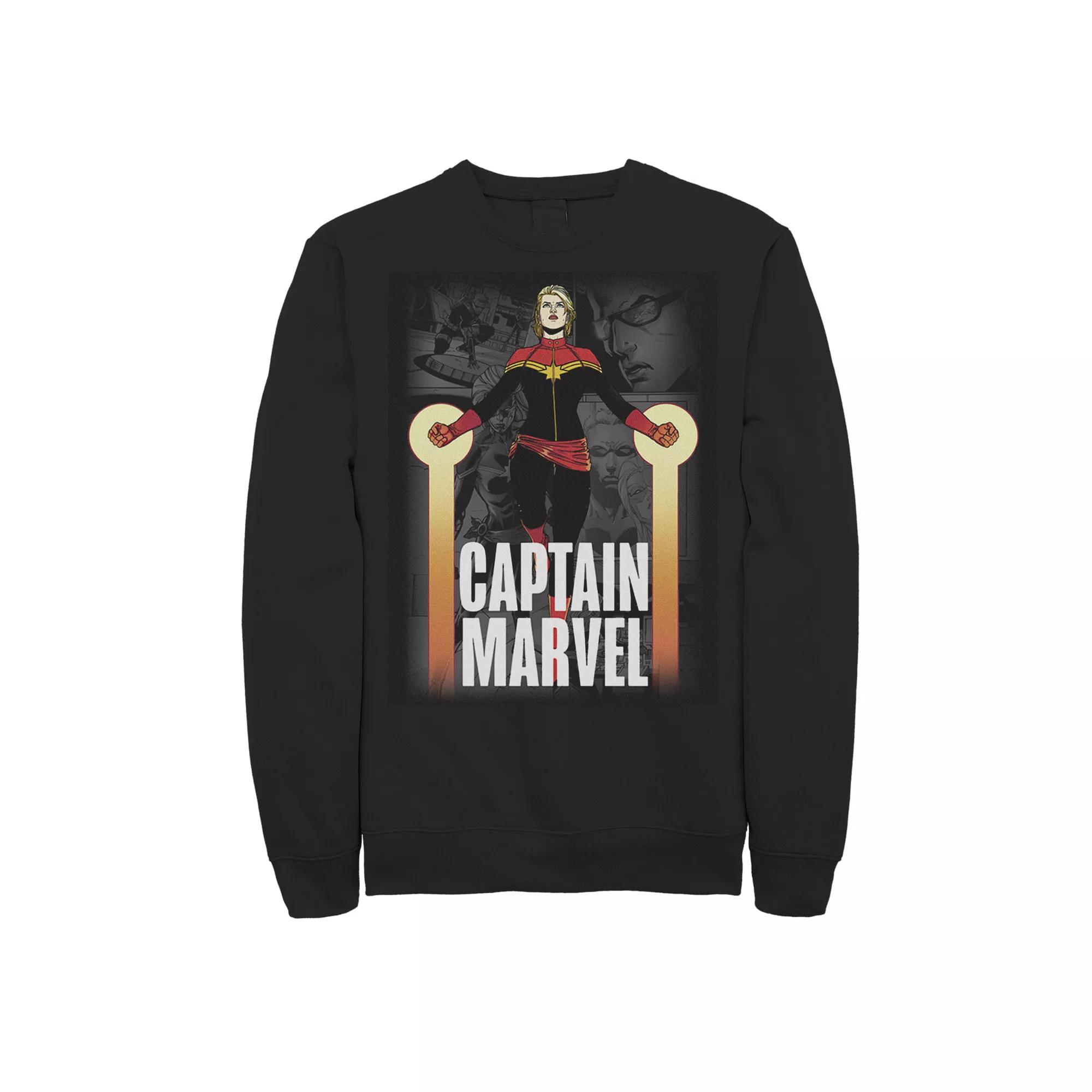 Men's Marvel Captain Marvel She's Going To The Top Fleece,  Product Image