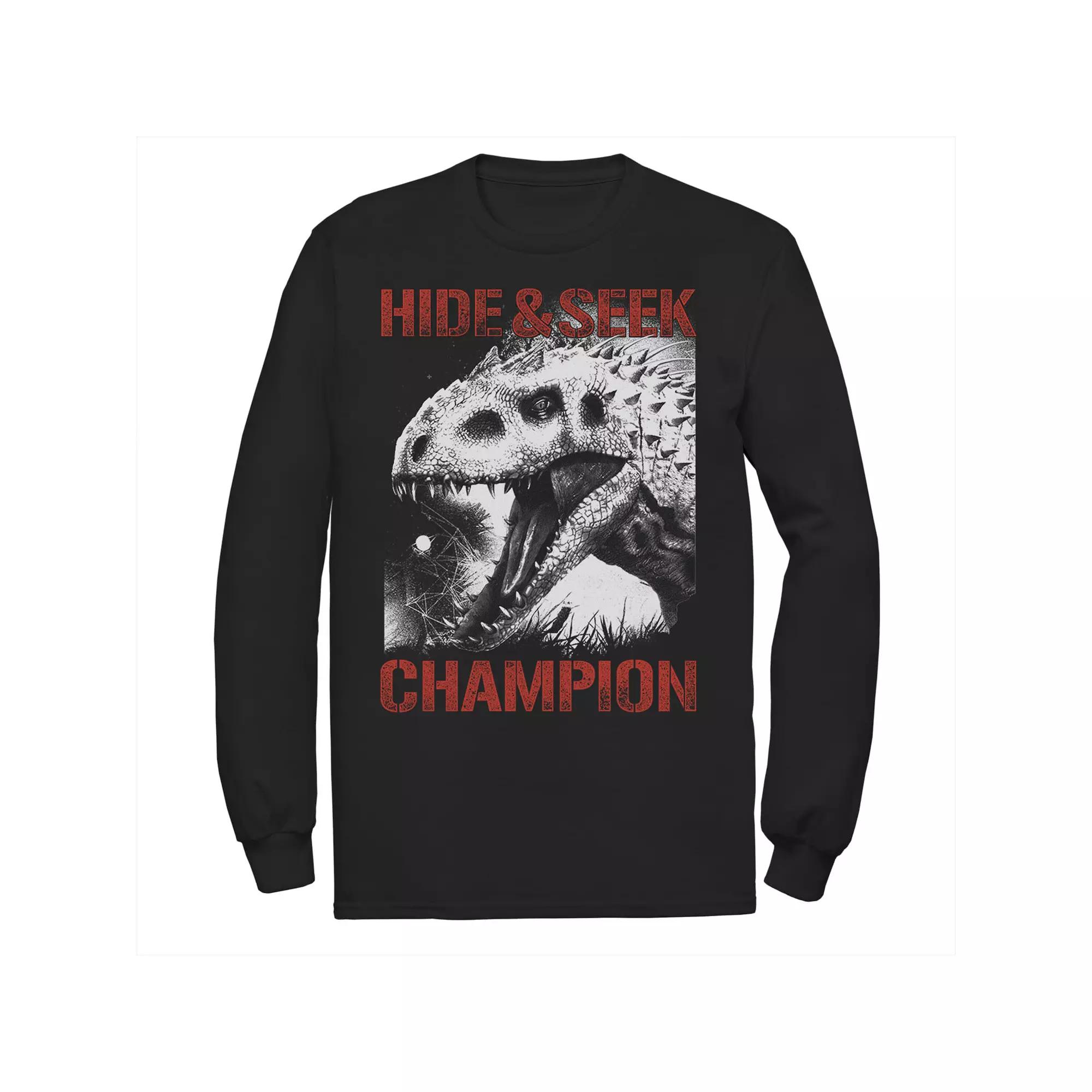 Men's Jurassic World Indominus Hide & Seek Champ Long Sleeve Graphic Tee,  Product Image