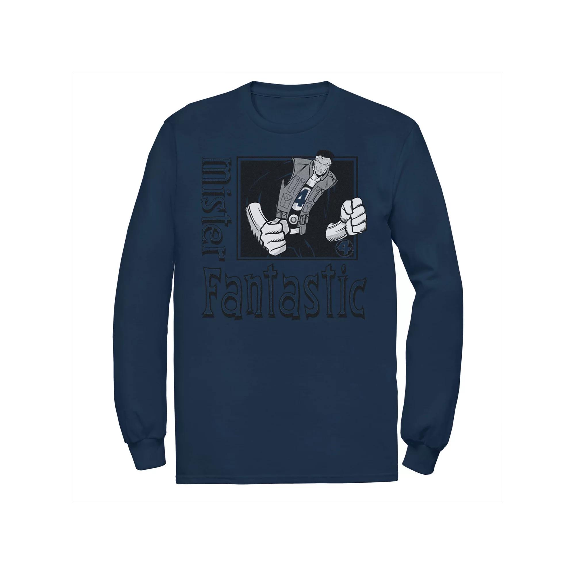 Men's DC Comics Batman Yellow Line Chest Logo Tee,  Product Image