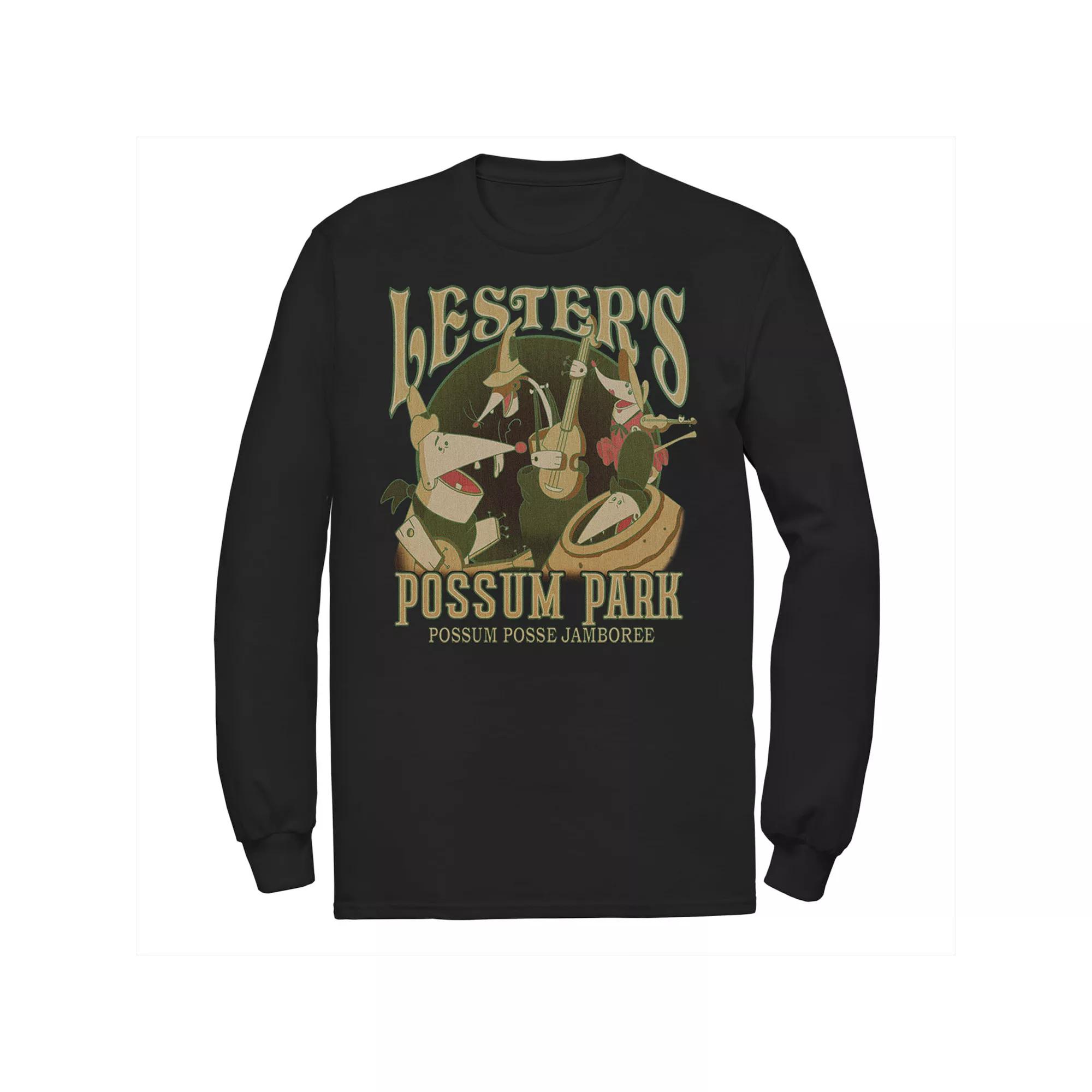 Disney's A Goofy Movie Lester's Possum Park Men's Tee,  Product Image