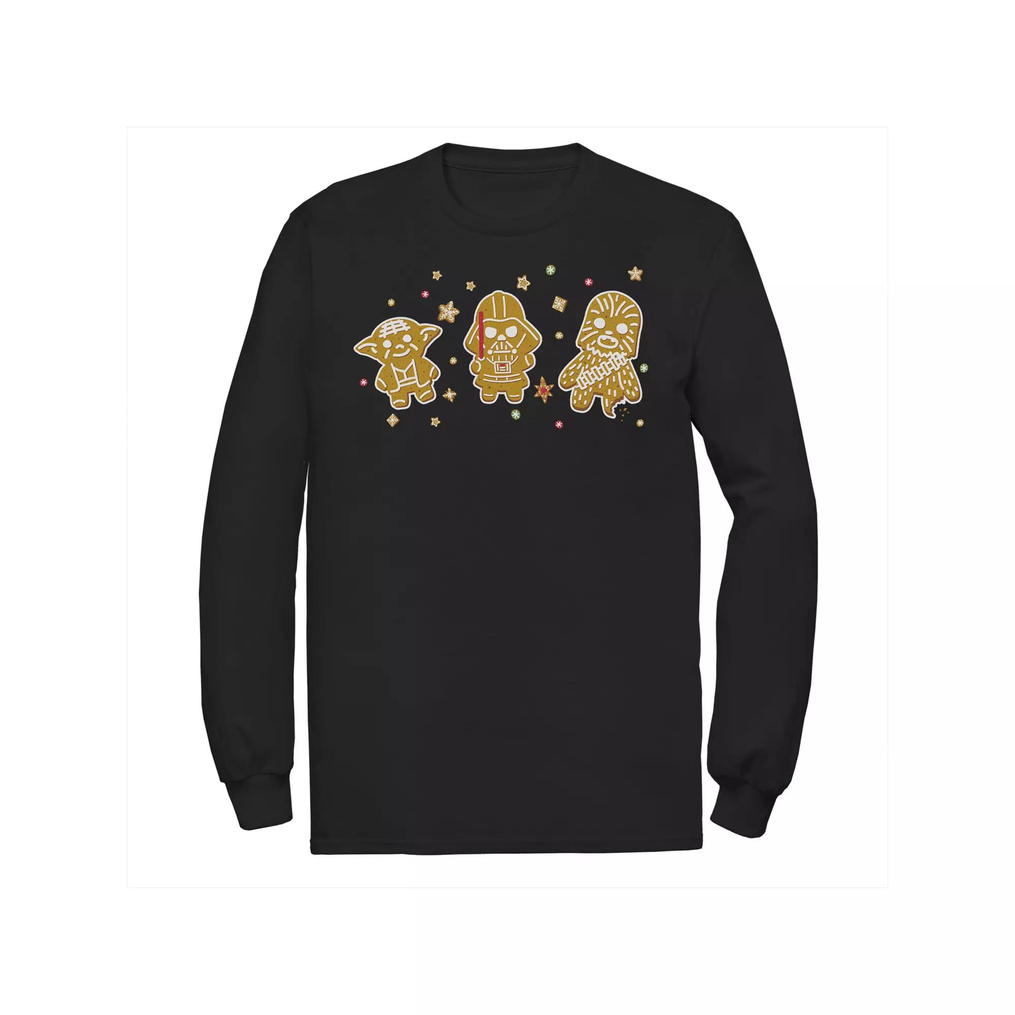 Men's Star Wars Character Gingerbread Portrait Tee,  Product Image