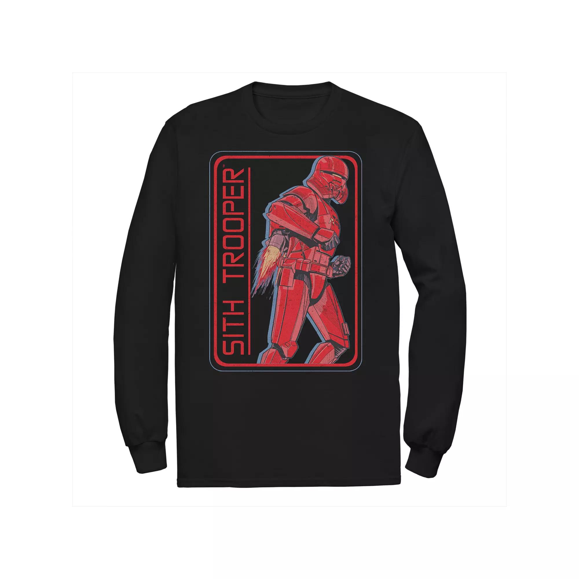 Men's Star Wars The Rise of Skywalker Sith Trooper Rocket Long Sleeve Graphic Tee,  Product Image