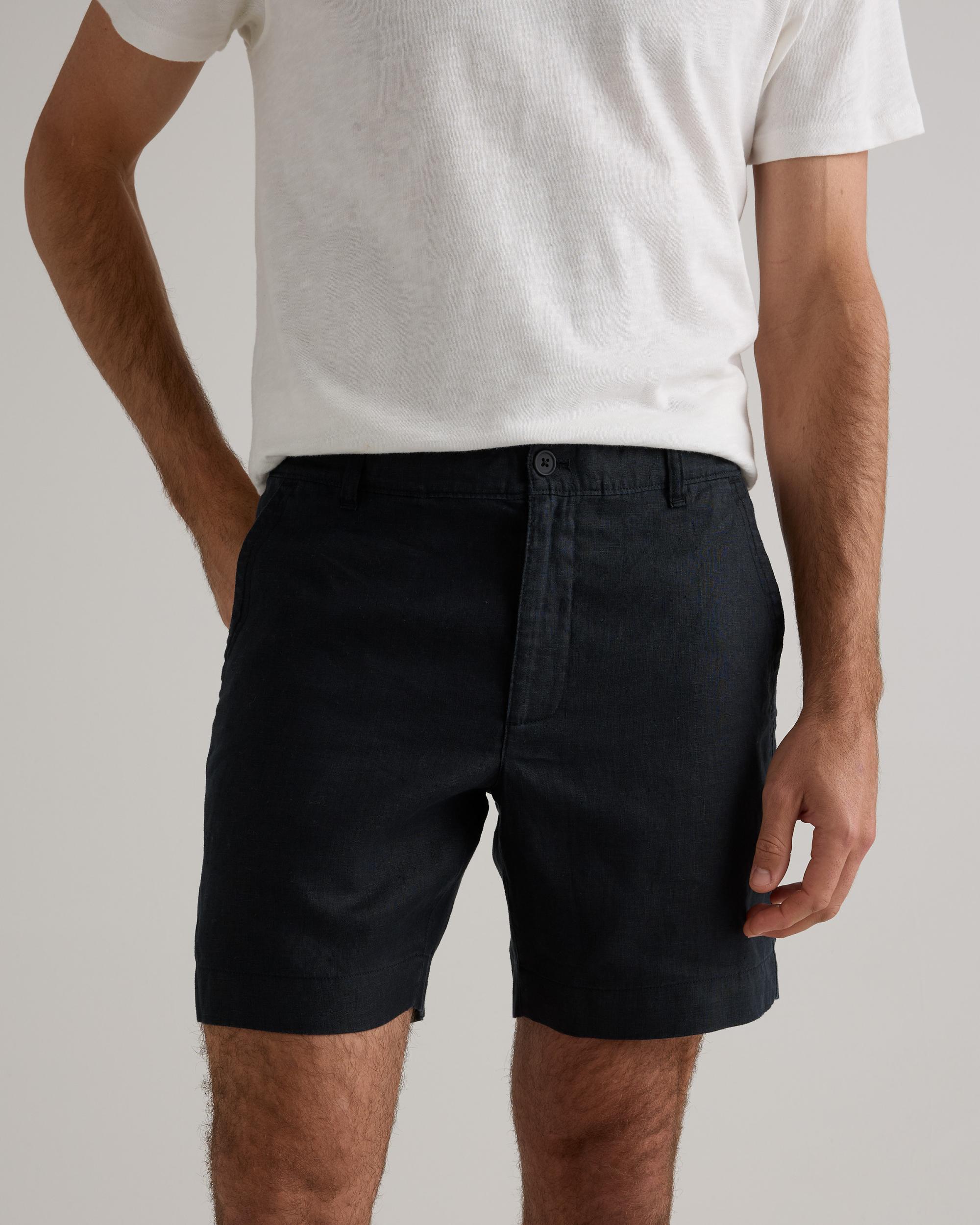 Quince | Men's 100% European Linen Trouser Shorts 7" Product Image