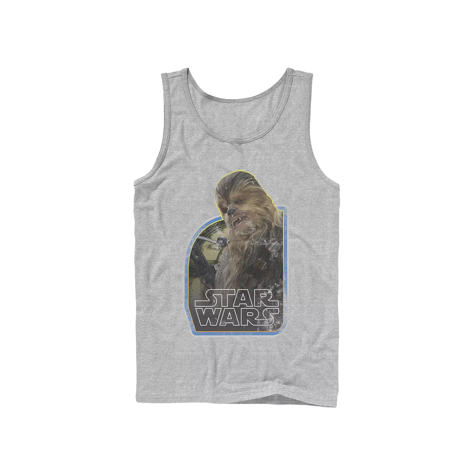 Men's Star Wars Chewbacca with Bowcaster Tank Top,  Product Image