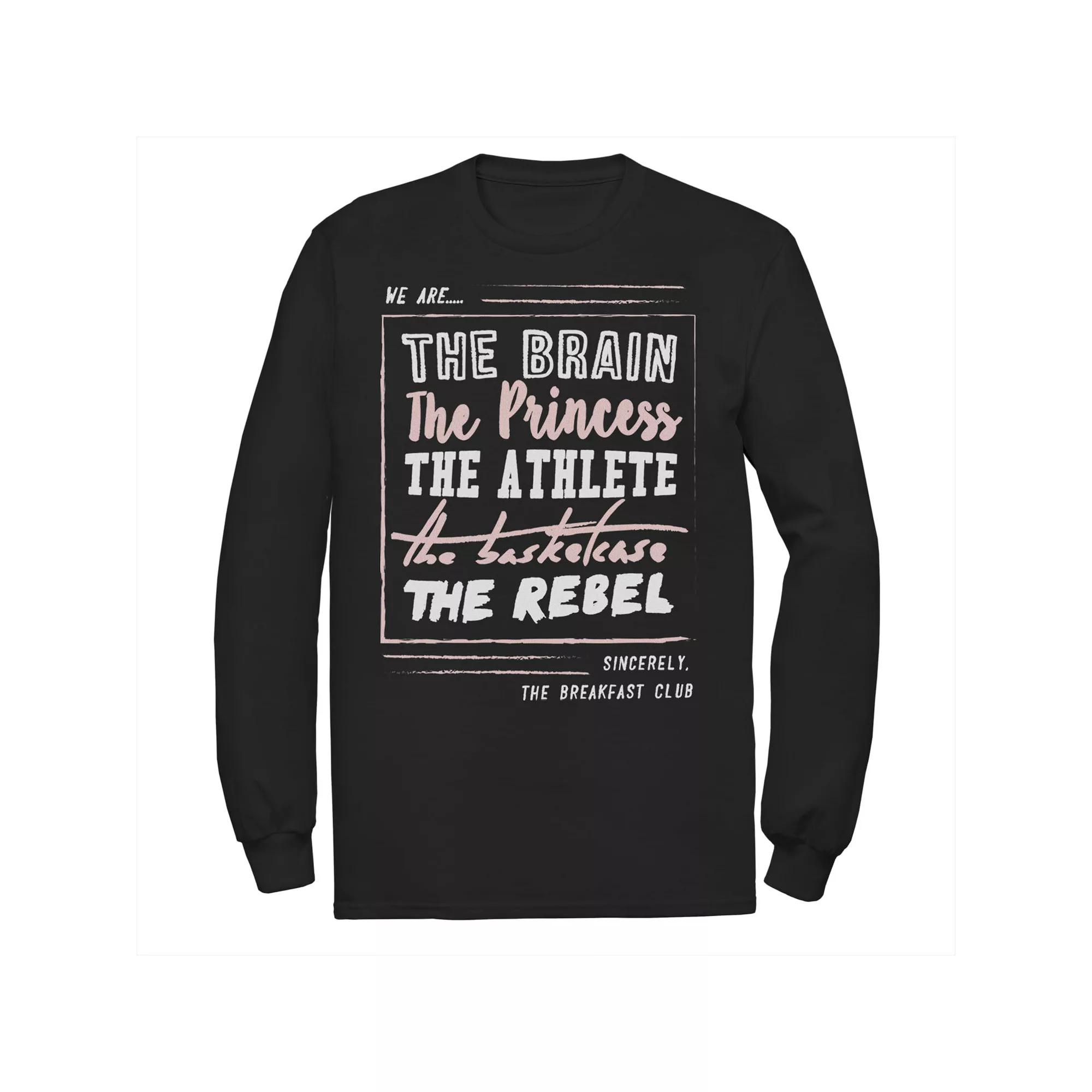 Men's Breakfast Club Roster Long Sleeve Tee,  Product Image
