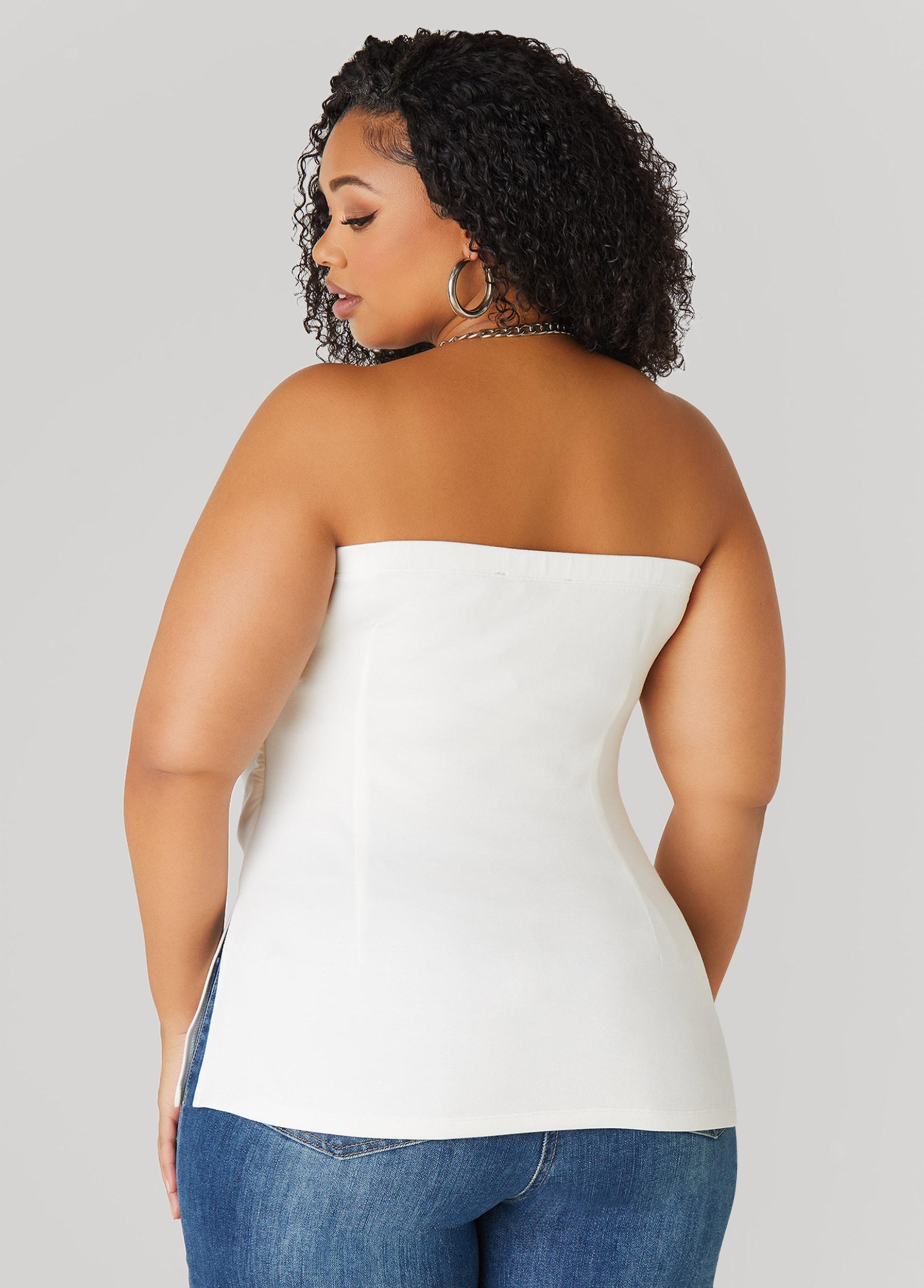 Split Side Tube Top Product Image