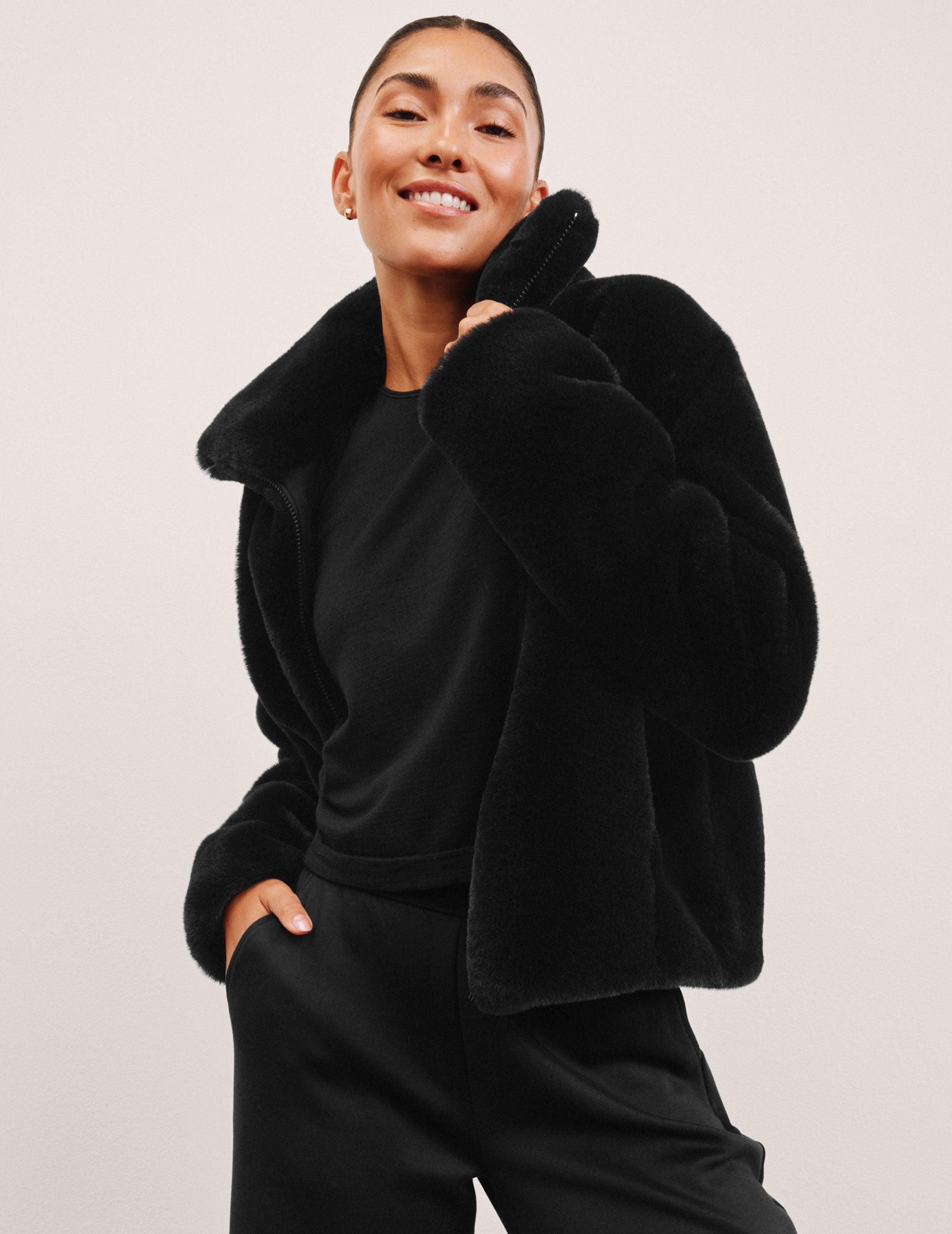 On The List Faux Fur Jacket Product Image