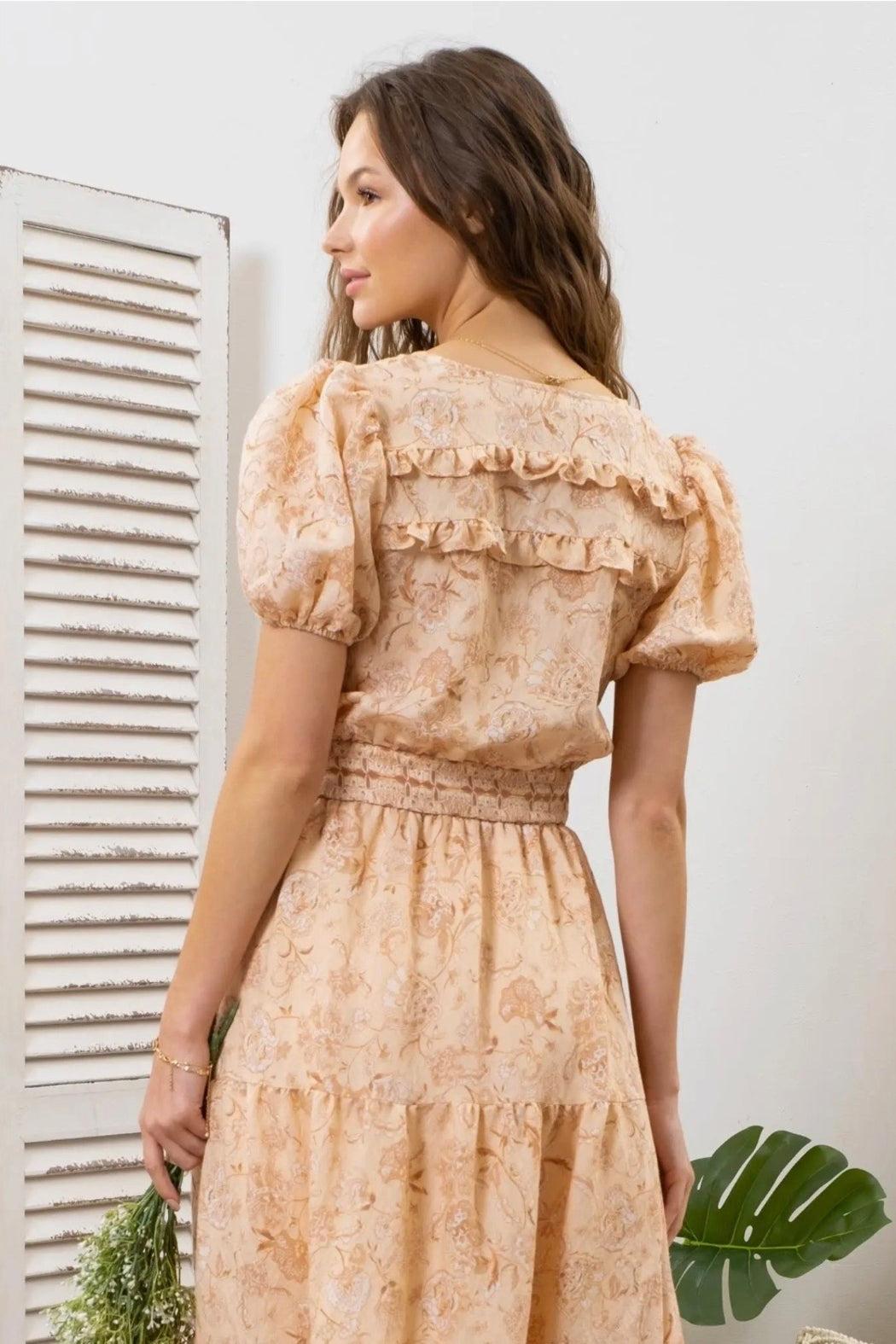 Button Up Floral Top Product Image