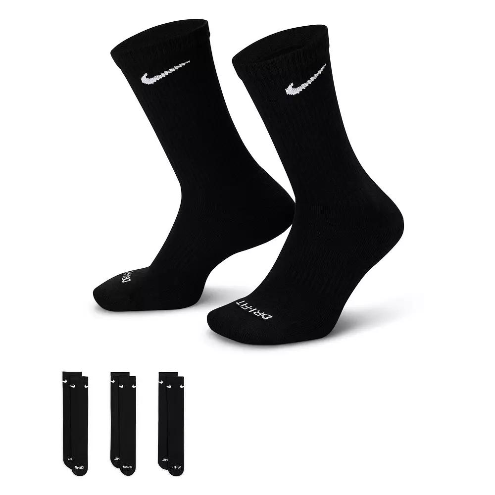 Nike Unisex Everyday Plus Cushioned Training Crew Socks (3 Pairs) Product Image