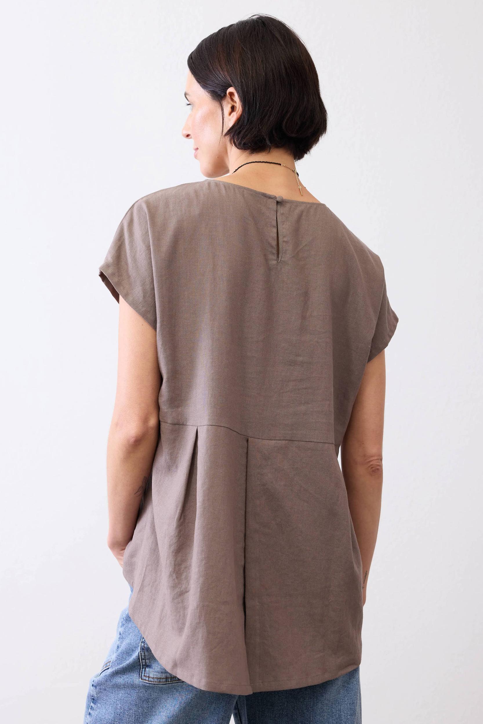 Breath of Fresh Air Linen Top 2.0 Product Image