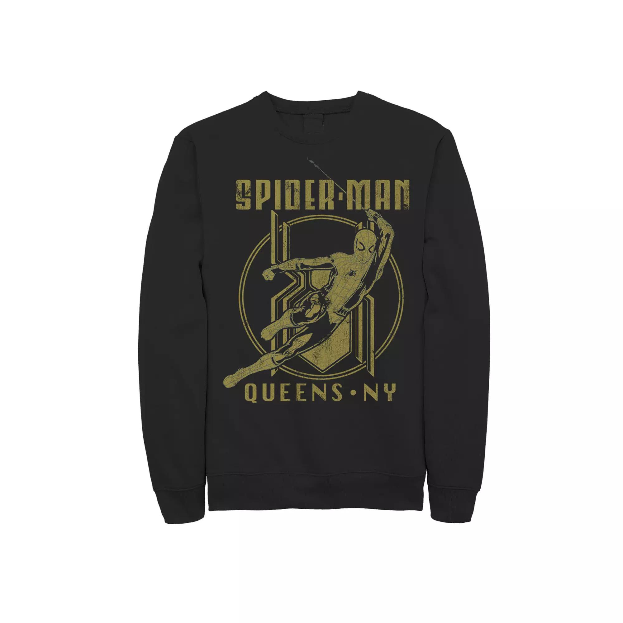 Men's Marvel Spider-Man: Far From Home Queens NY Sweatshirt,  Product Image