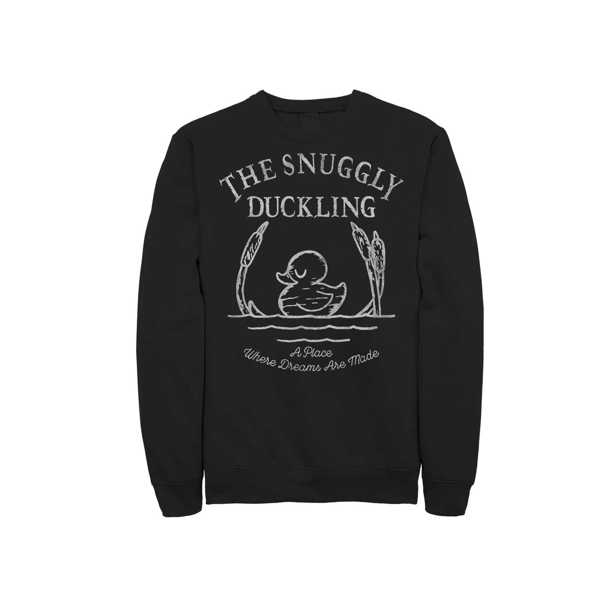 Disney's Tangled The Snuggly Duckling Where Dreams Are Made Men's Sweatshirt,  Product Image