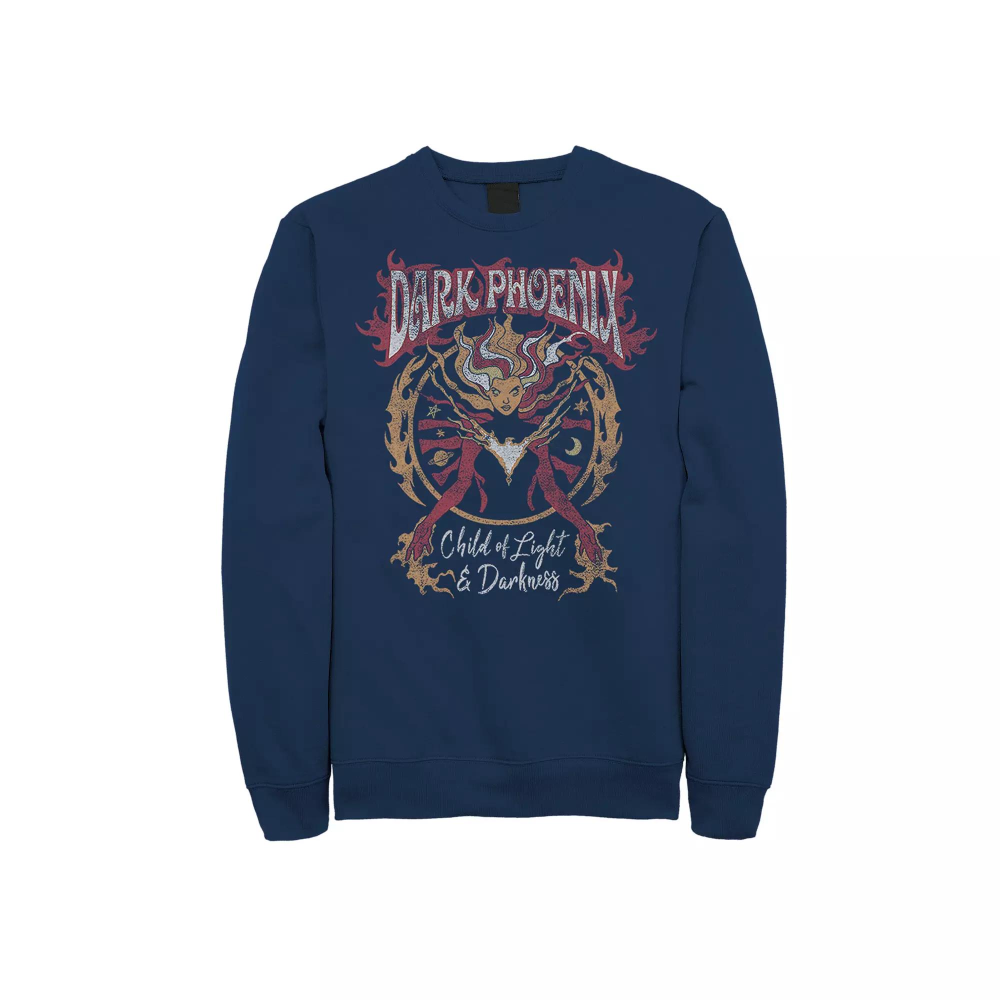 Men's Marvel X-Men Dark Phoenix Light & Darkness Retro Sweatshirt,  Product Image