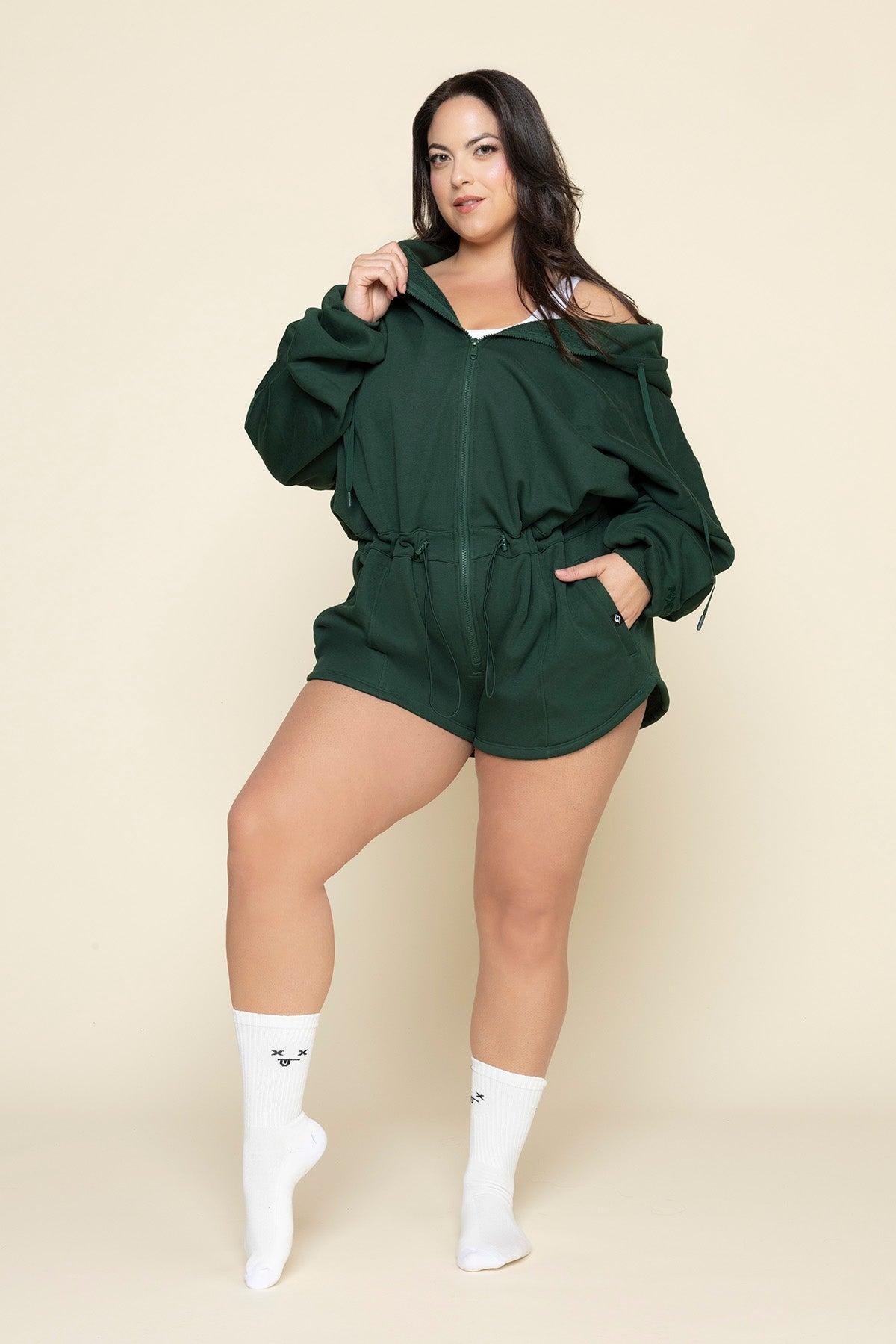 Cloud Romper - Game Time Green Product Image