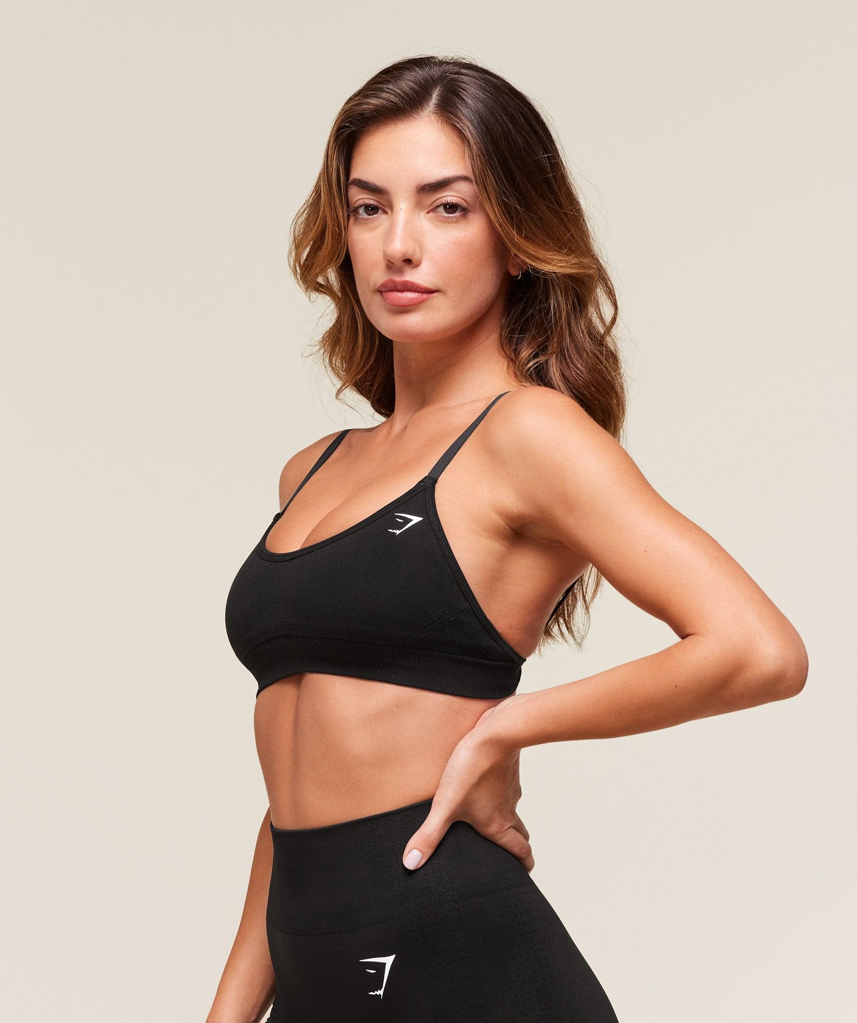 Gymshark Vital Sports Bra - Black Female Product Image