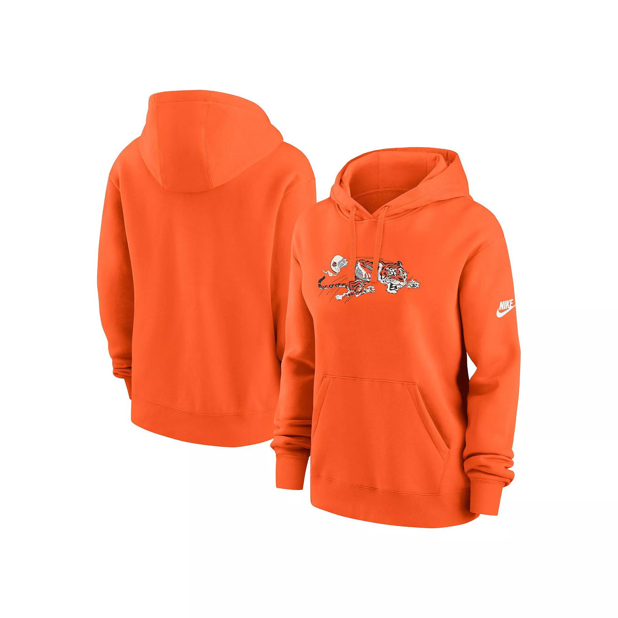 Cincinnati Bengals Club Nike Women's NFL Pullover Hoodie Product Image