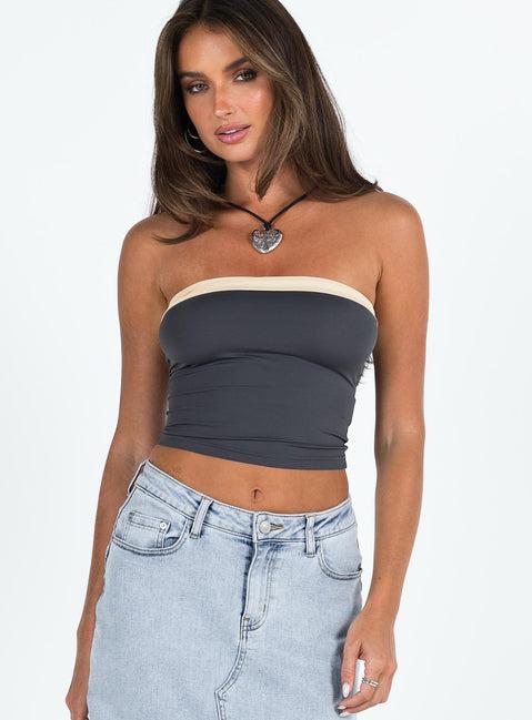 Miko Tube Top Slate Product Image