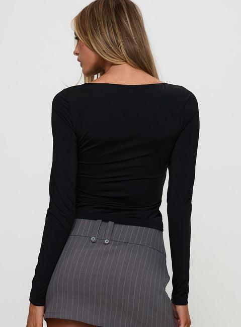 Nonie Pinstripe Mini Skirt Multi Product Image