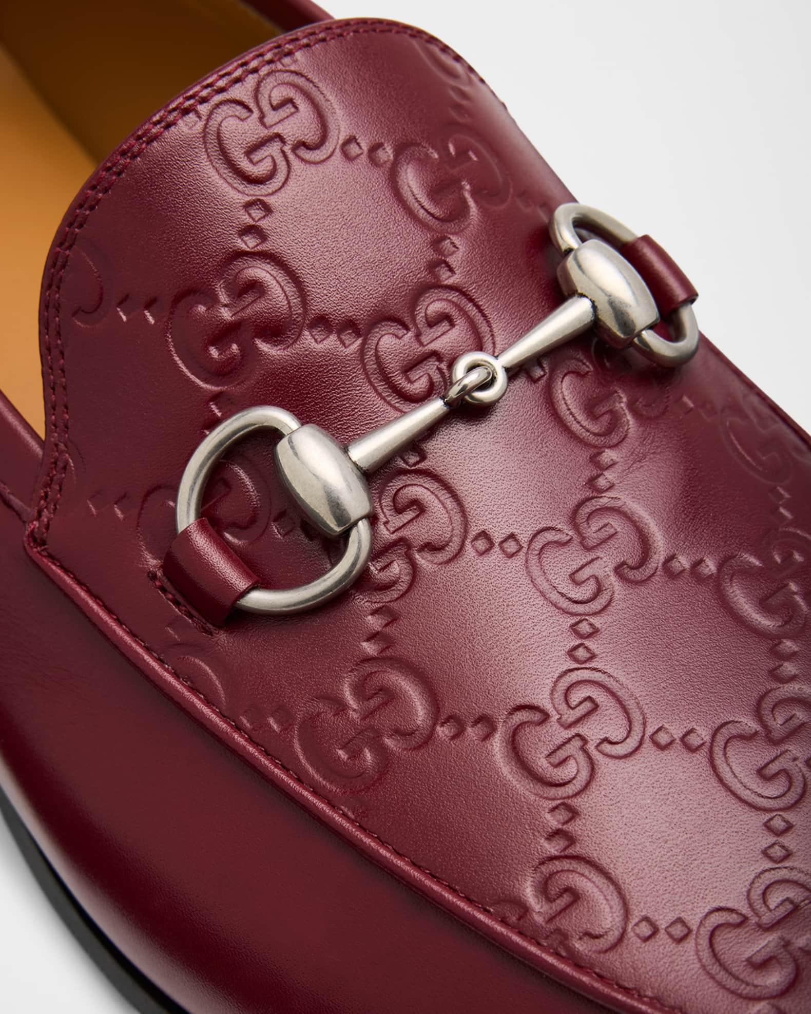 Men's Jordy GG Leather Bit Loafers Product Image