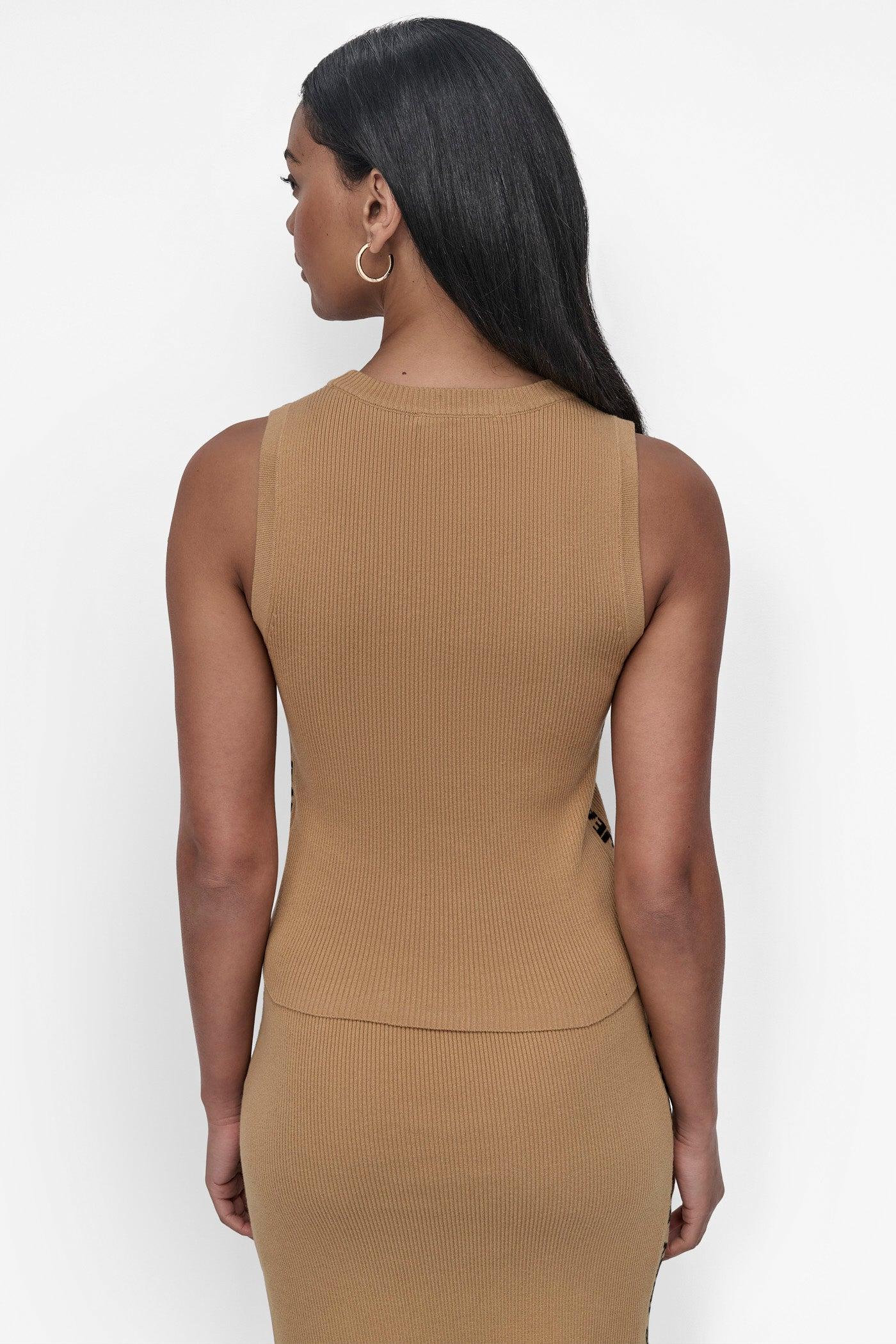 CROPPED LOGO-TRIMMED TOP Product Image