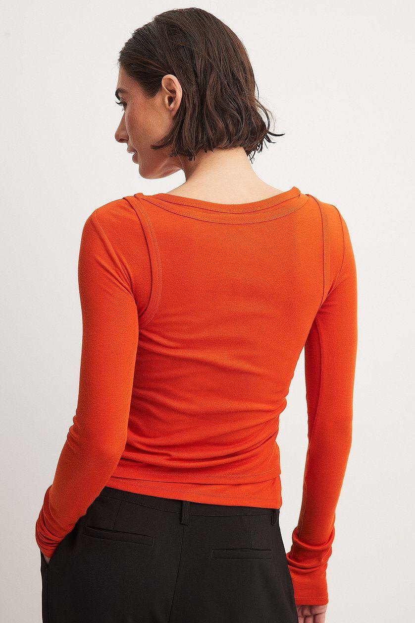 Double Tank Long Sleeve Top Product Image