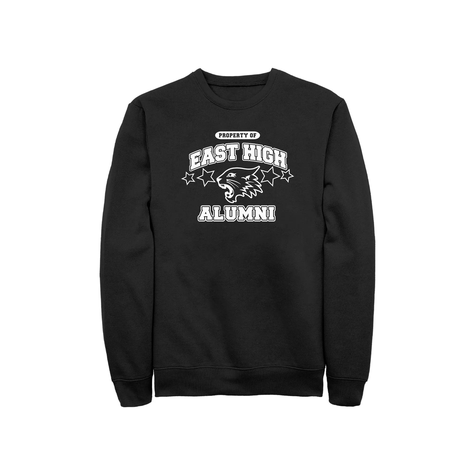 Men's High School Musical Alumni Graphic Fleece, Size: Medium, Black Product Image