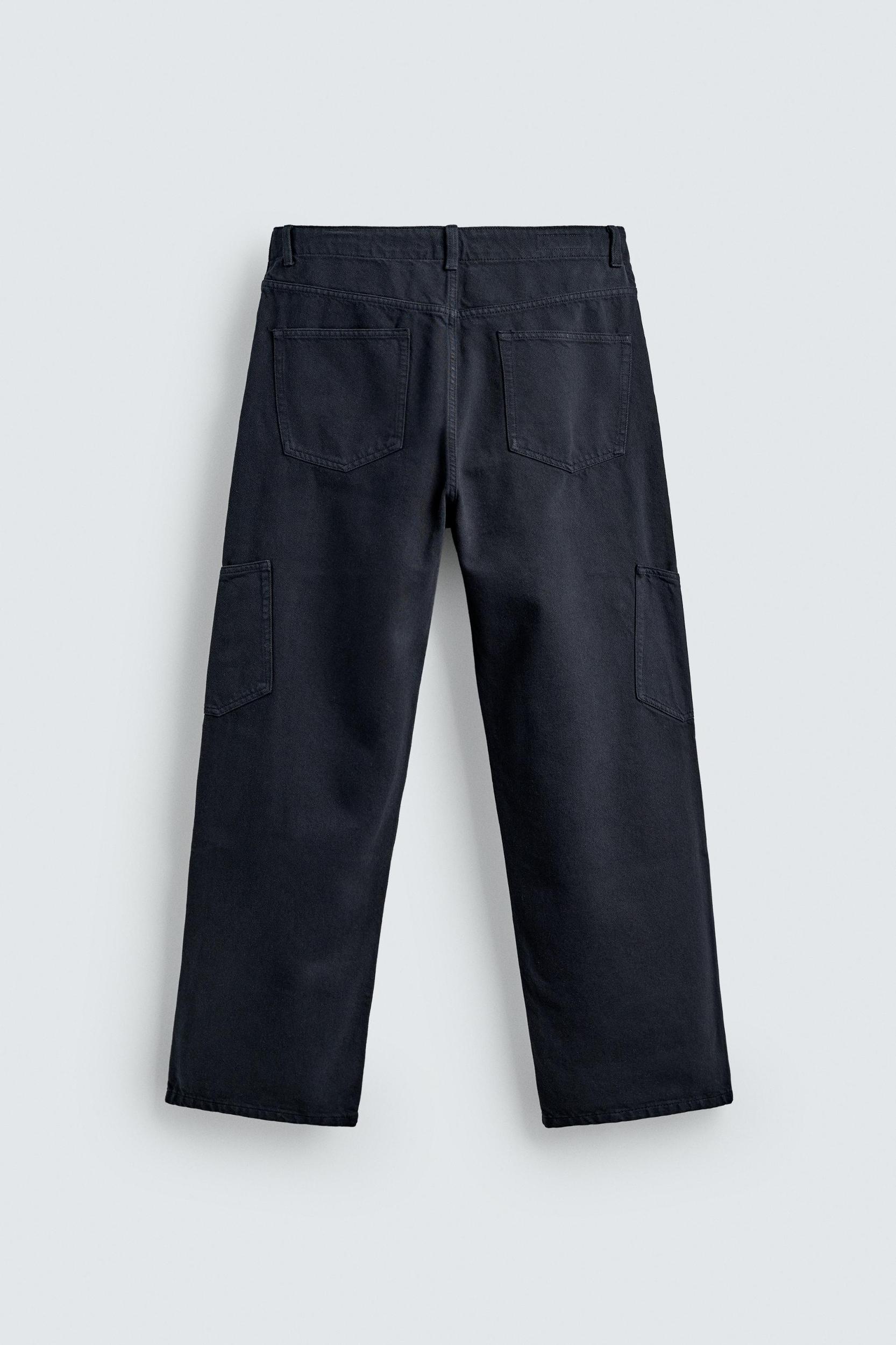 STRAIGHT FIT CARGO PANTS Product Image