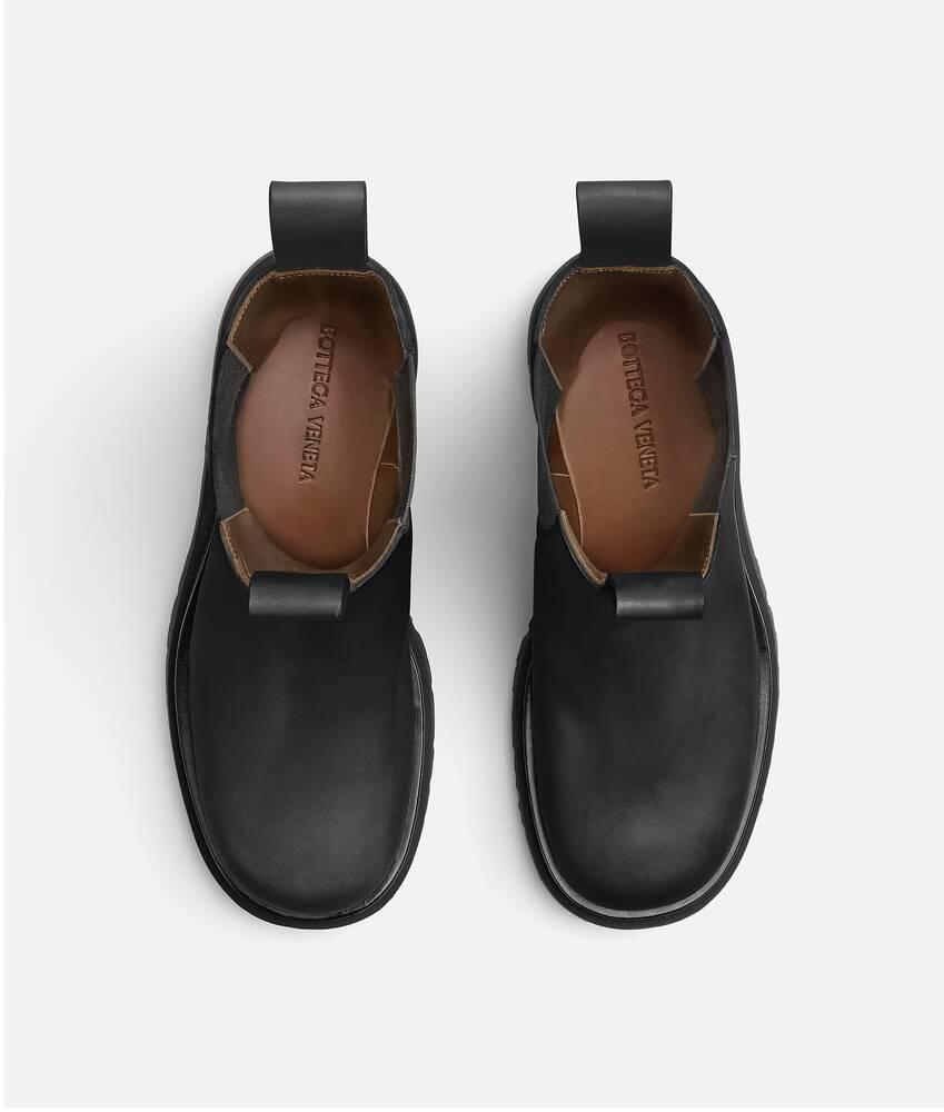 Women's Lug Chelsea Boot in Black Product Image