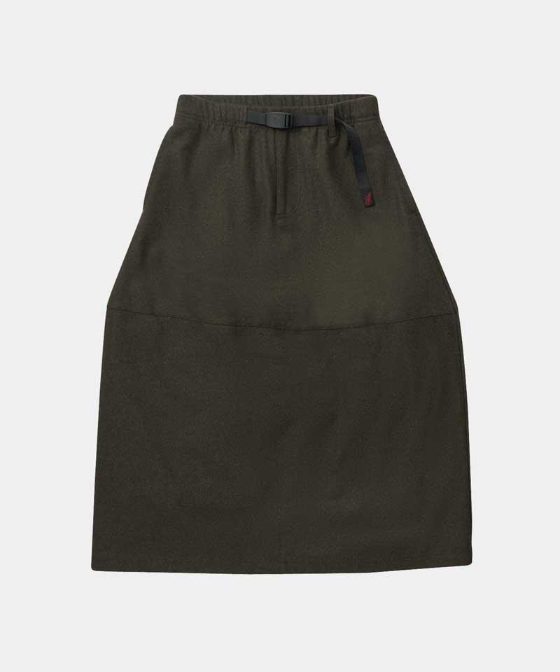 Wool Paneled Skirt Female Product Image