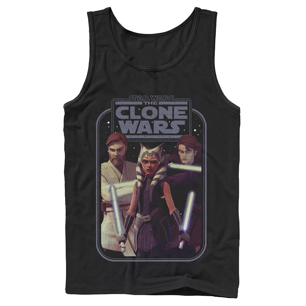 Men's Star Wars: The Clone Wars Heroes Group Shot Tank Top,  Product Image