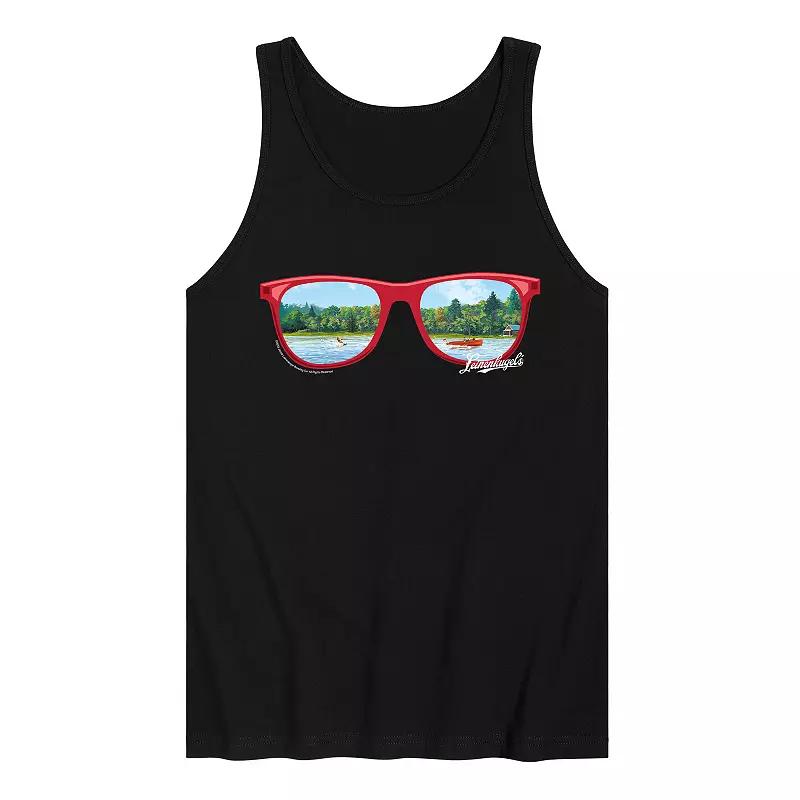 Men's Pokemon Pika Eevee Retro Tank Top,  Product Image