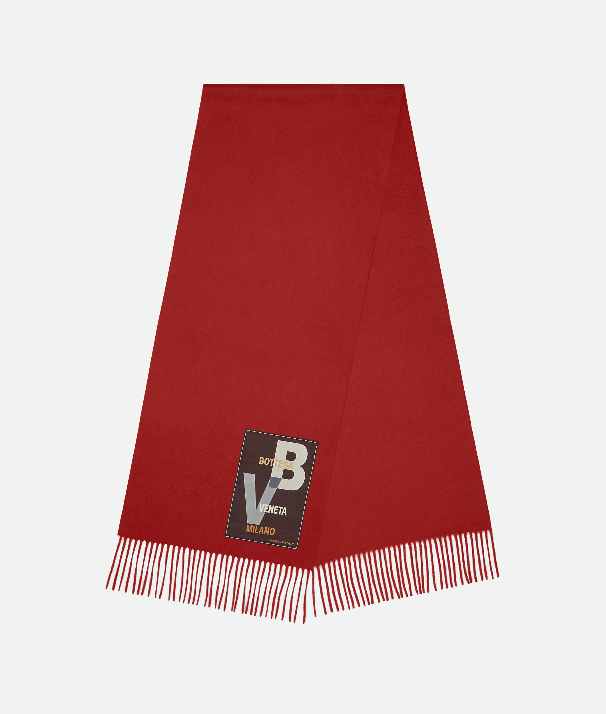 Women's Cashmere Scarf in Red stone Product Image