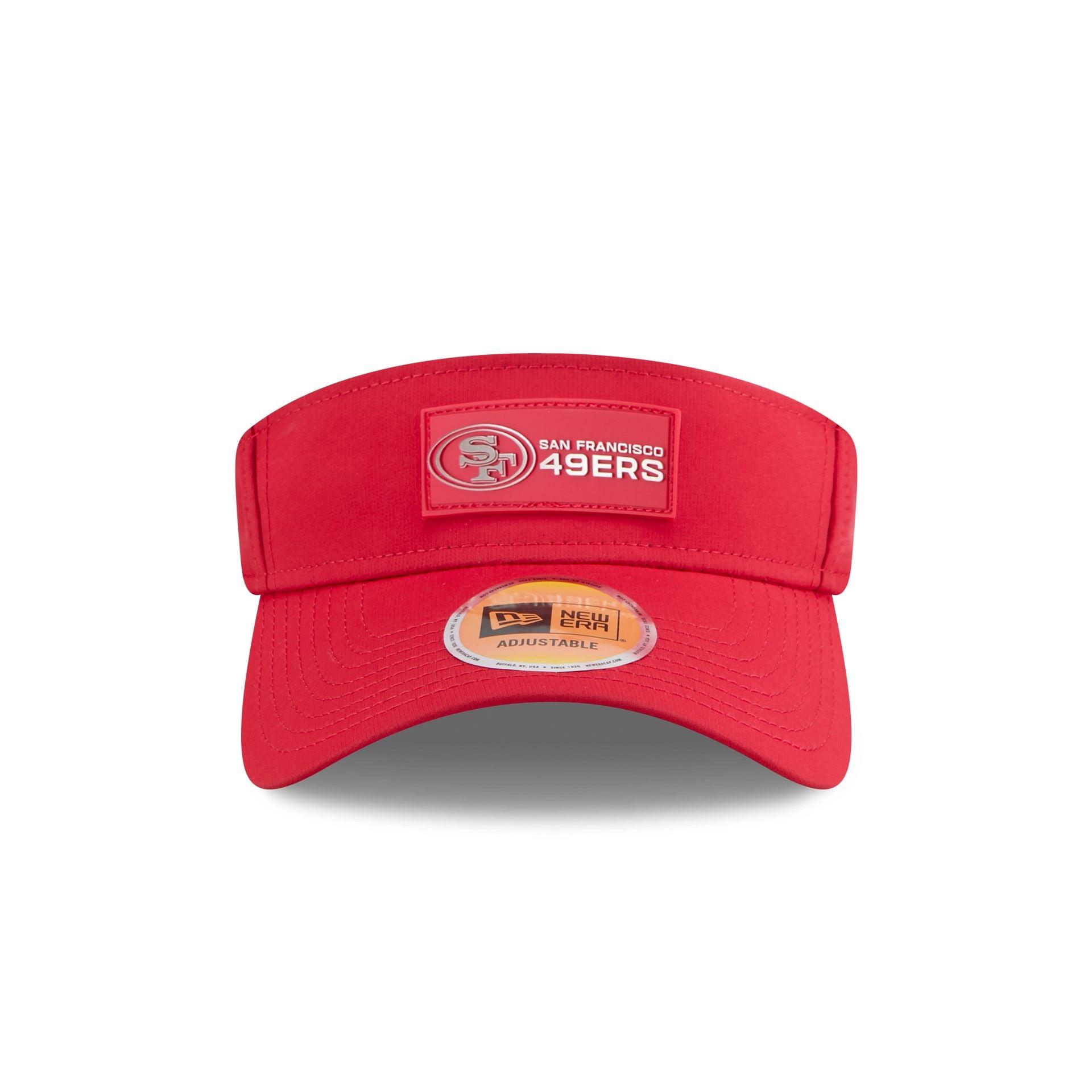 San Francisco 49ers 2025 Sideline Hot Weather Visor Adjustable Hat Male Product Image